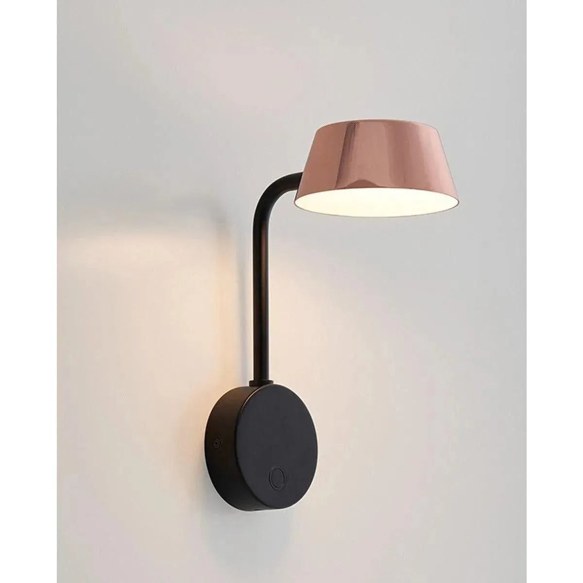 Seed Design - OLO Arm Wall Lamp - SLD-130WUTE-BK | Montreal Lighting & Hardware