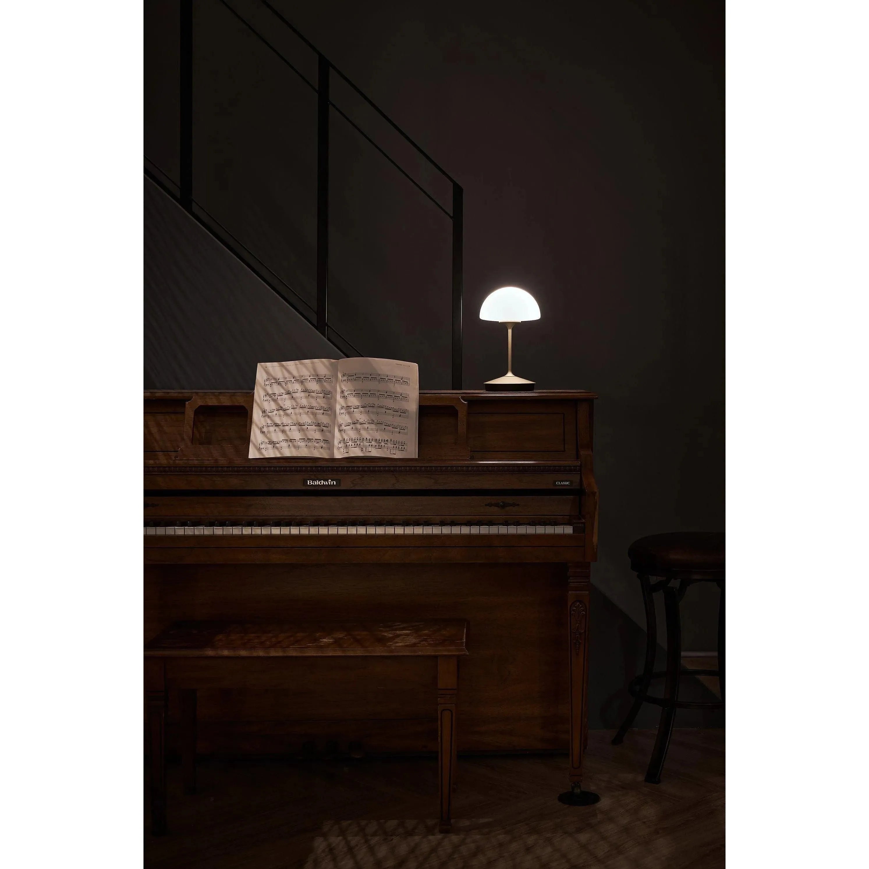 Seed Design - Pensee LED Table Lamp - SLD-7992DJ-BK | Montreal Lighting & Hardware