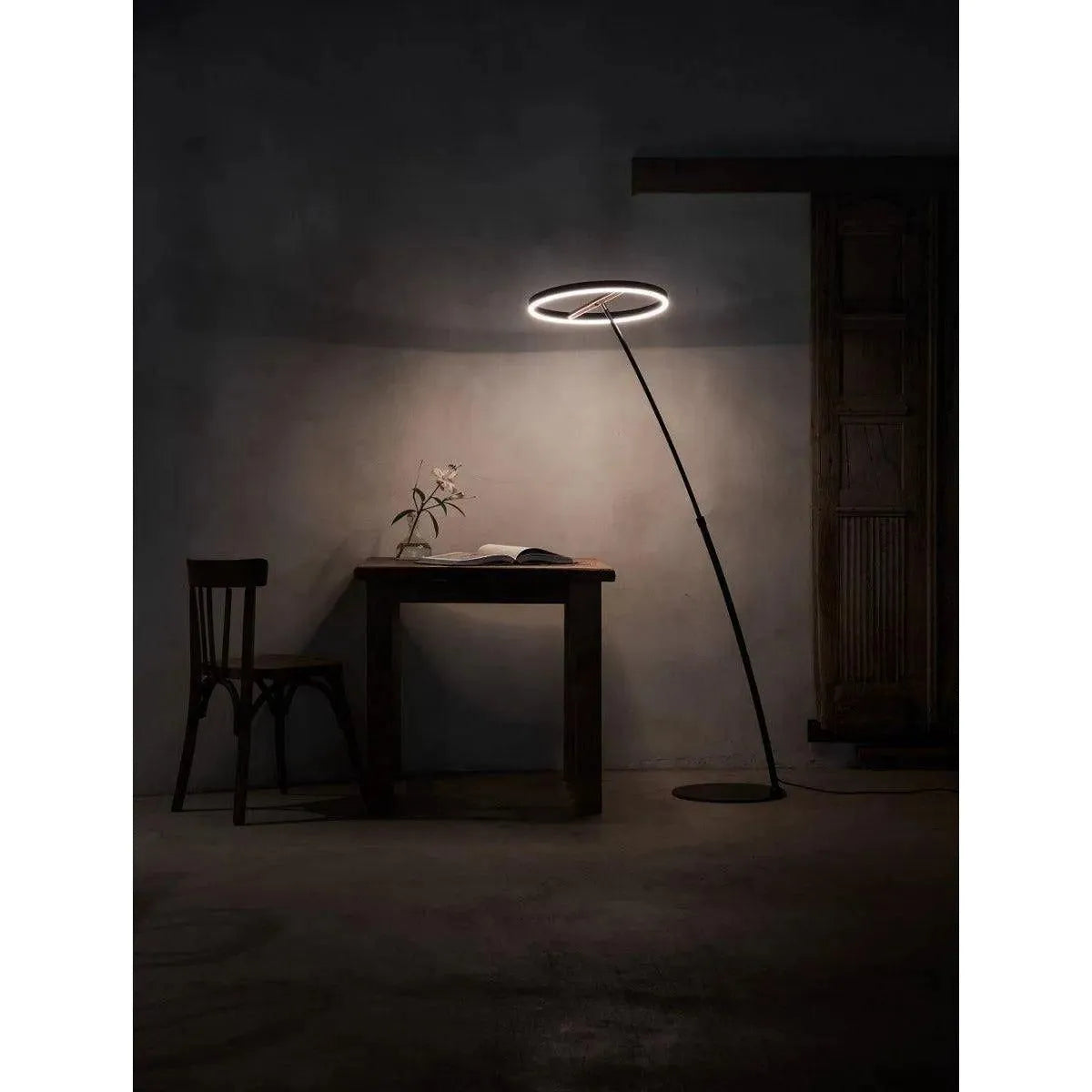 Seed Design - SOL Floor Lamp - SLD-450FBE-BK | Montreal Lighting & Hardware