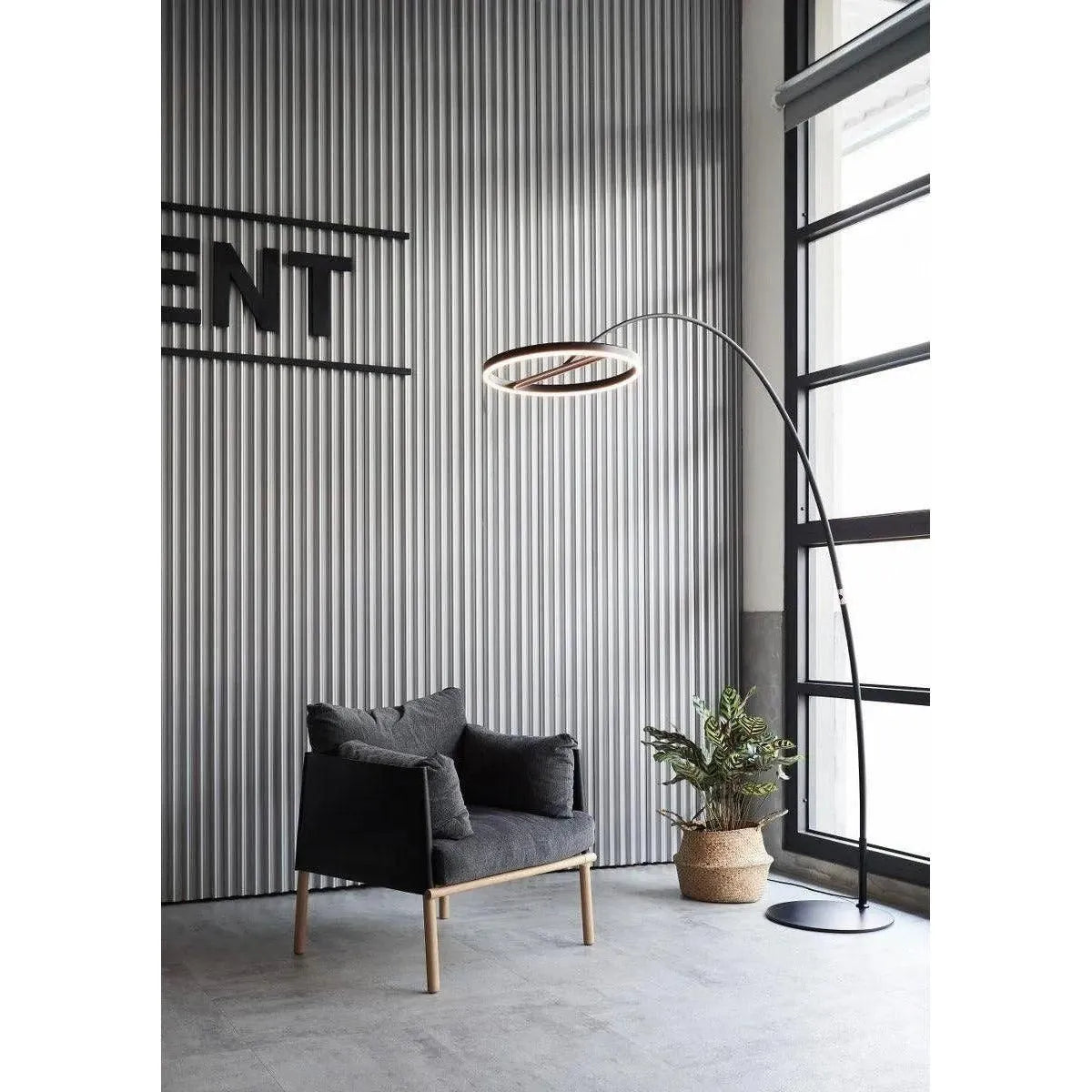 Seed Design - SOL Mega Floor Lamp - SLD-450FLE-BK | Montreal Lighting & Hardware