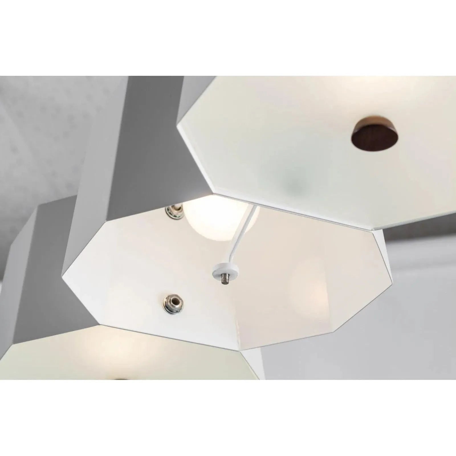 Seed Design - Zhe Pendant Light 4 - SQ-2322MPL4-BK | Montreal Lighting & Hardware