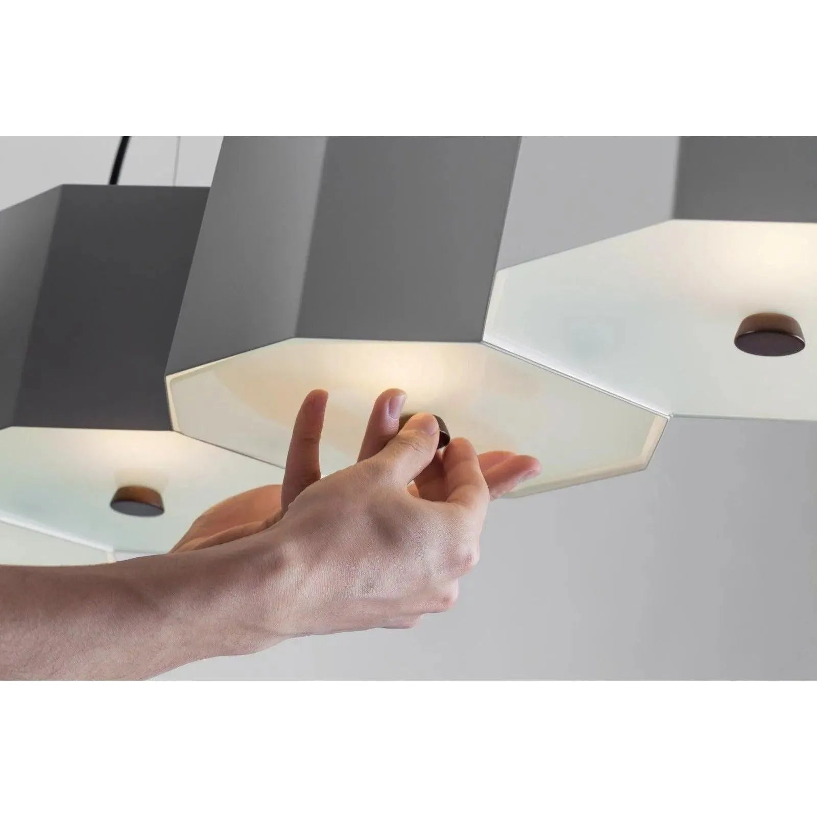 Seed Design - Zhe Pendant Light 4 - SQ-2322MPL4-BK | Montreal Lighting & Hardware