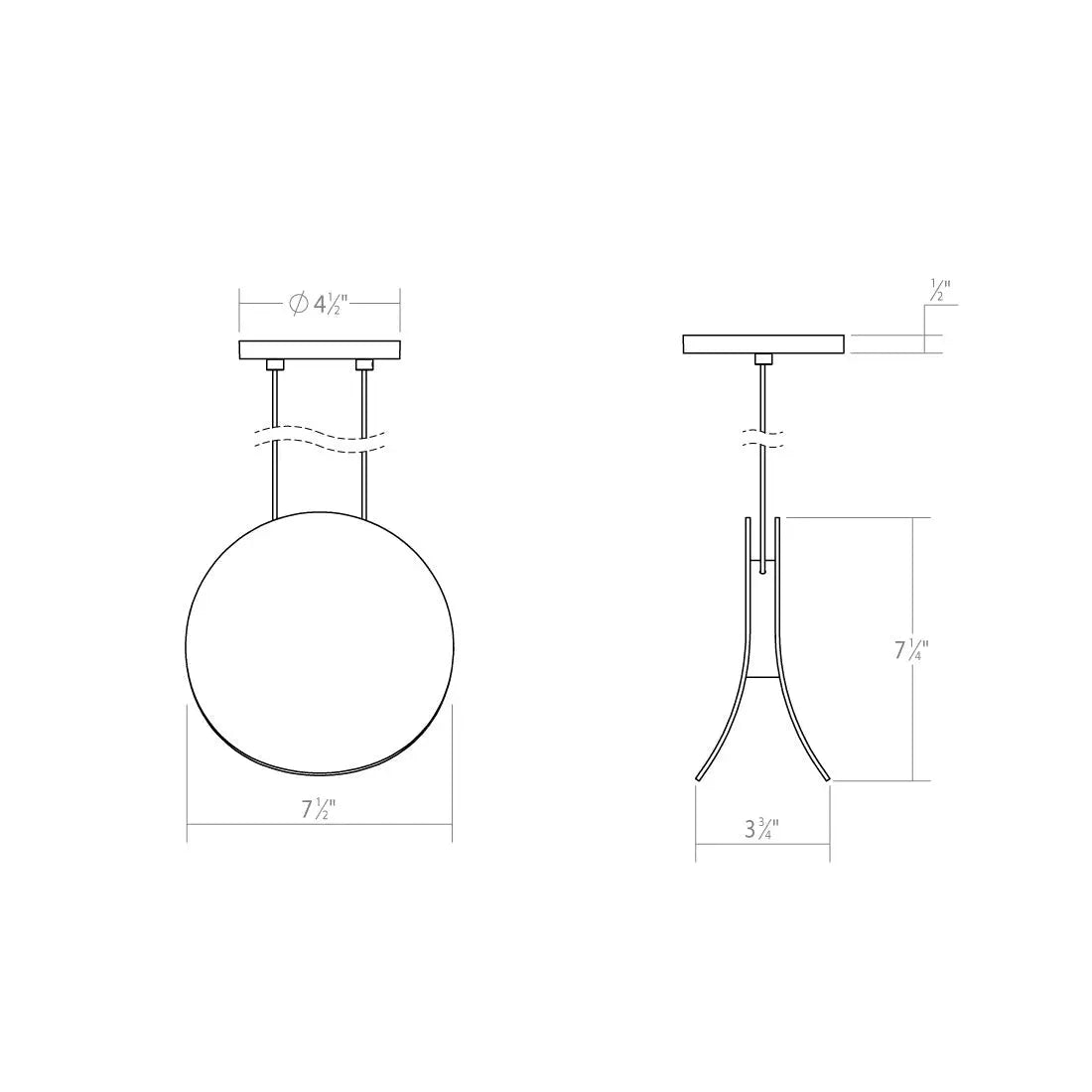Sonneman - Malibu Discs LED Pendant - 1765.03 | Montreal Lighting & Hardware