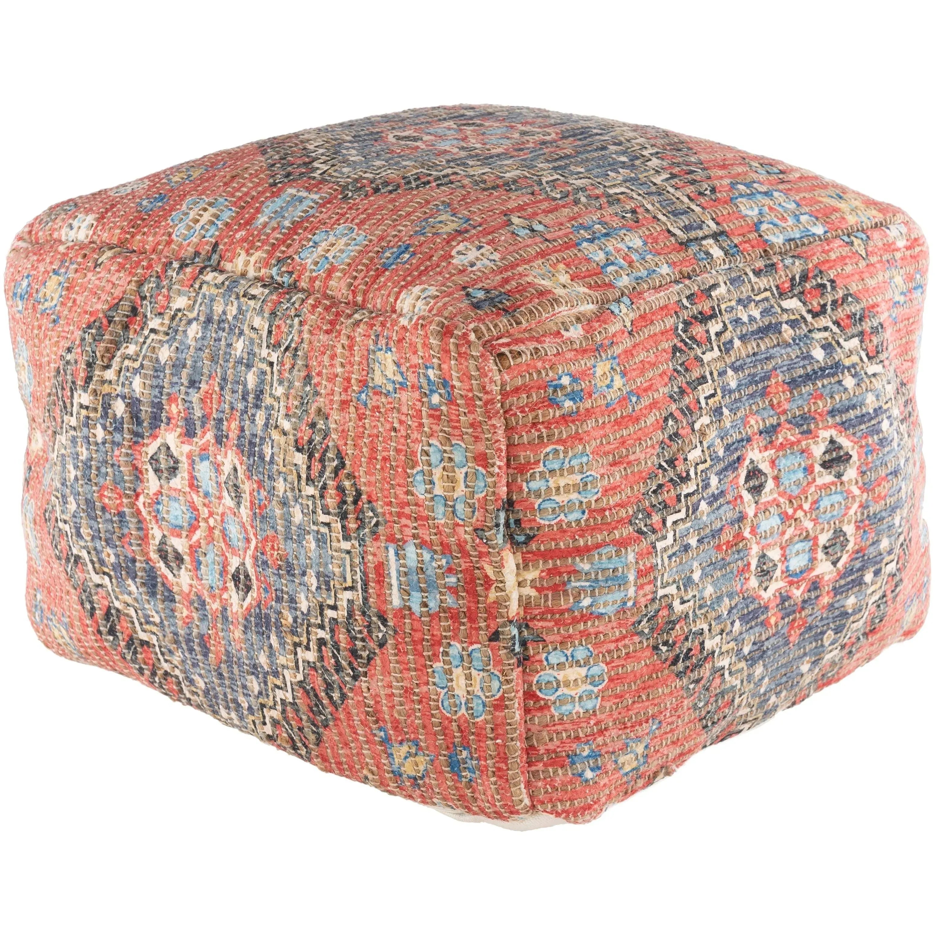 Surya - Coventry Pouf - CNPF001-202014 | Montreal Lighting & Hardware