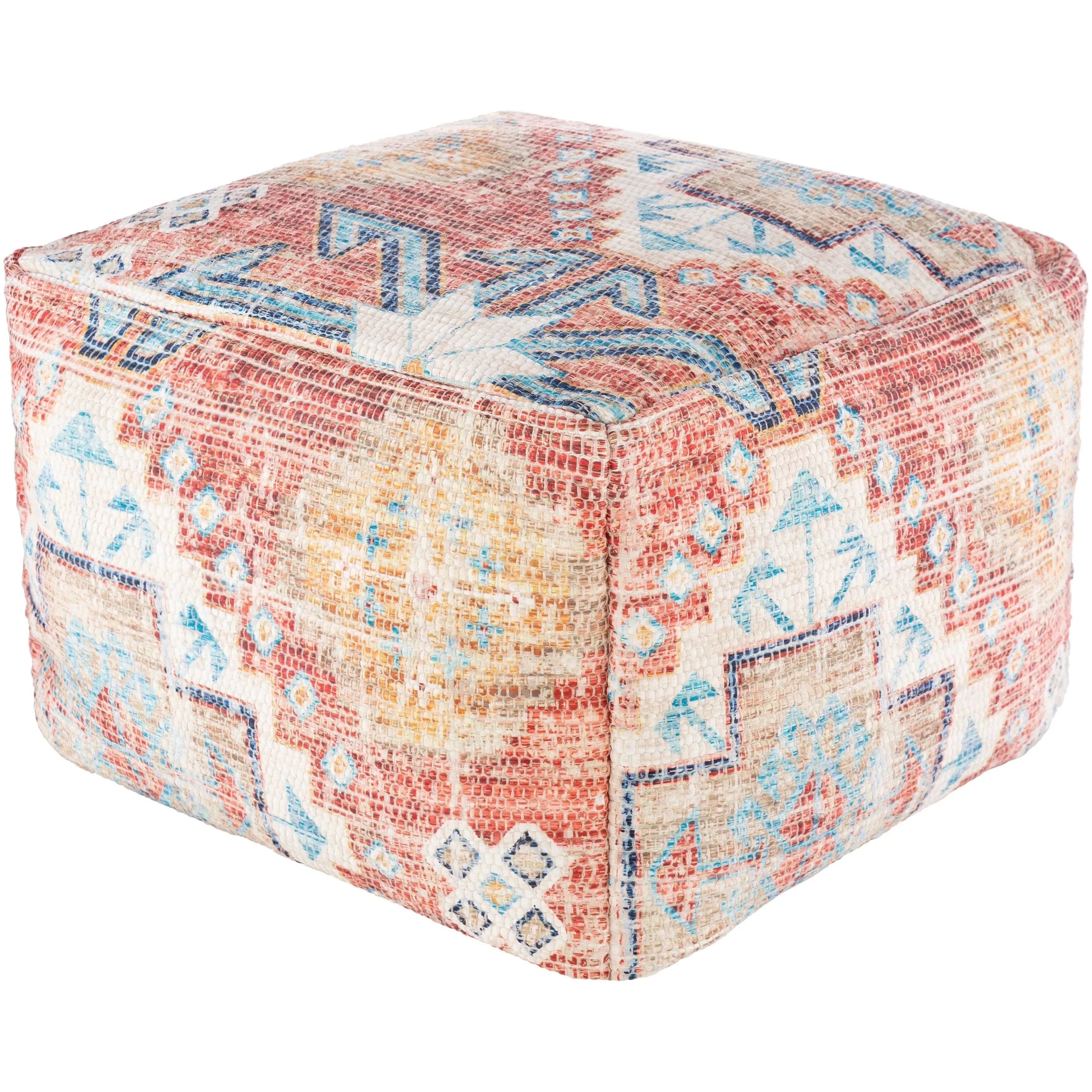 Surya - Devonshire Pouf - DSPF002-202014 | Montreal Lighting & Hardware