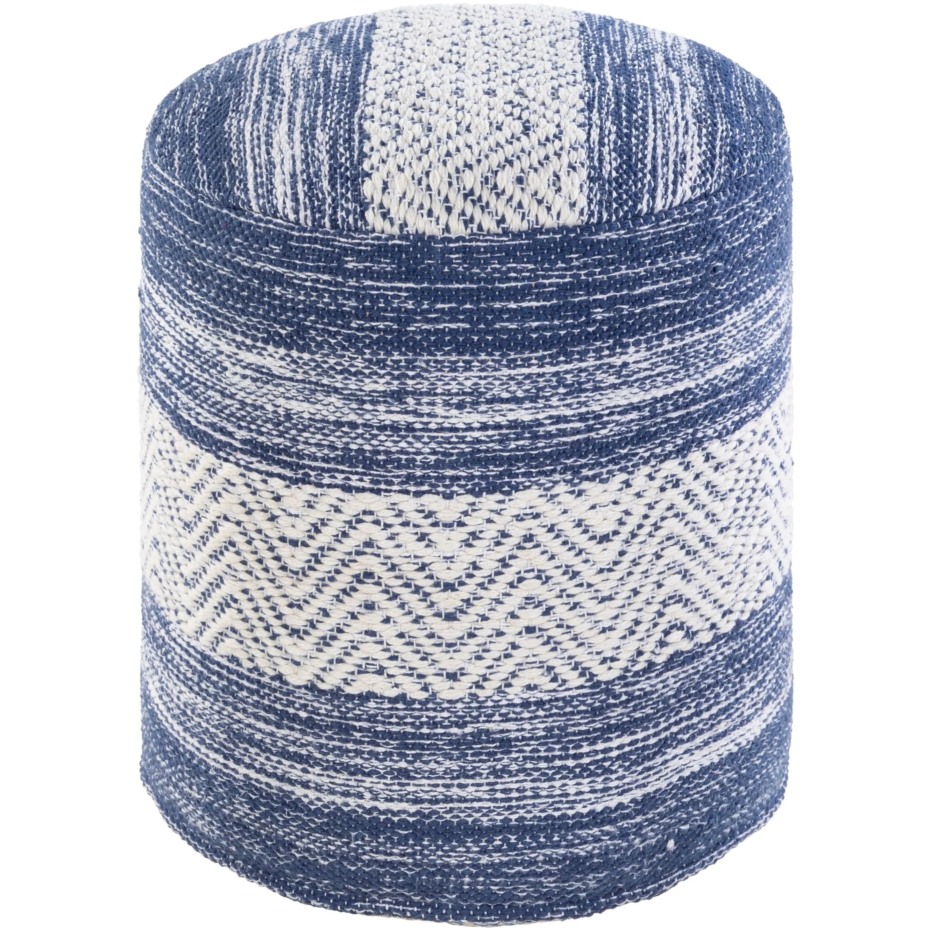 Surya - Levi Pouf - IVPF002-161616 | Montreal Lighting & Hardware