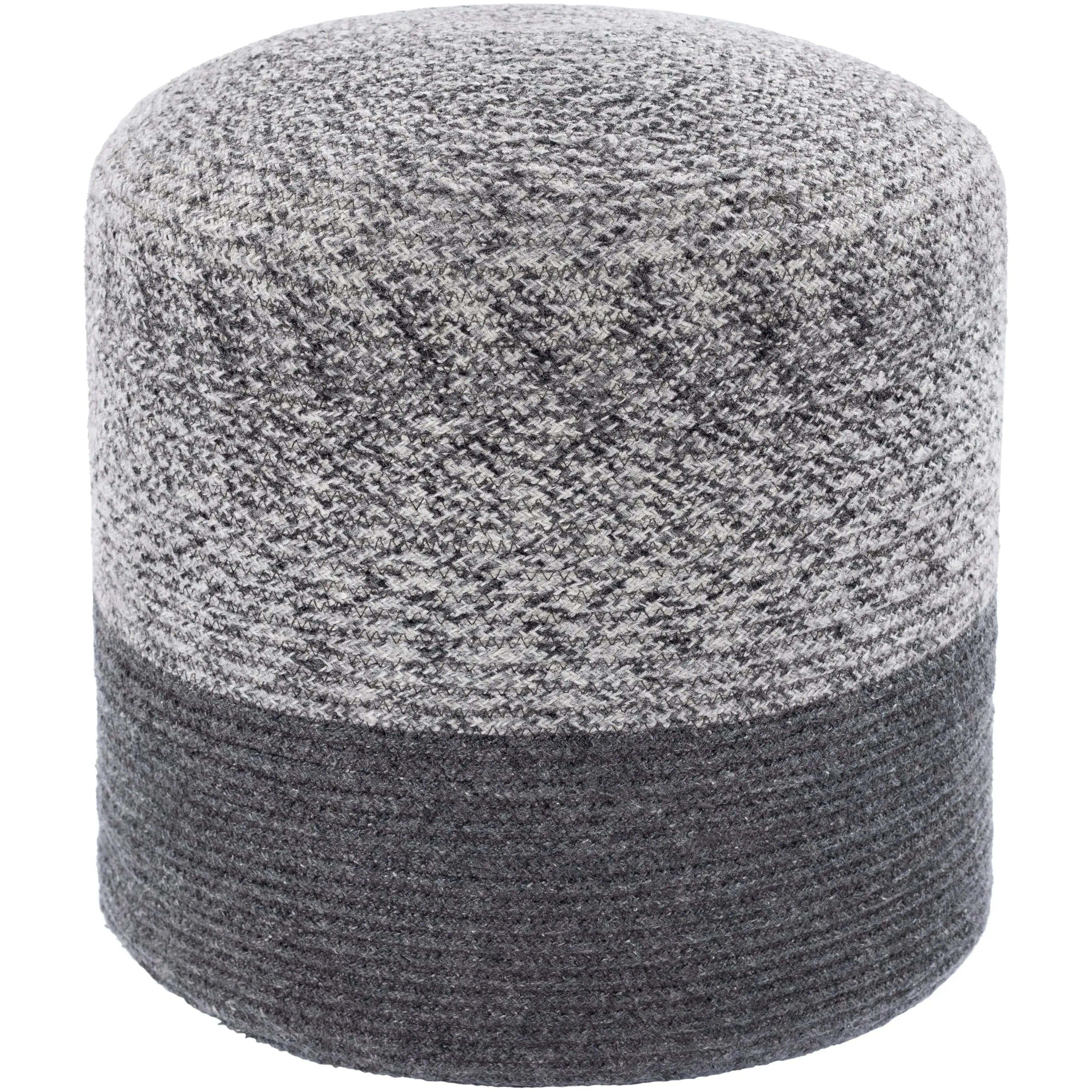 Surya - Poppy Pouf - OPPF003-161616 | Montreal Lighting & Hardware