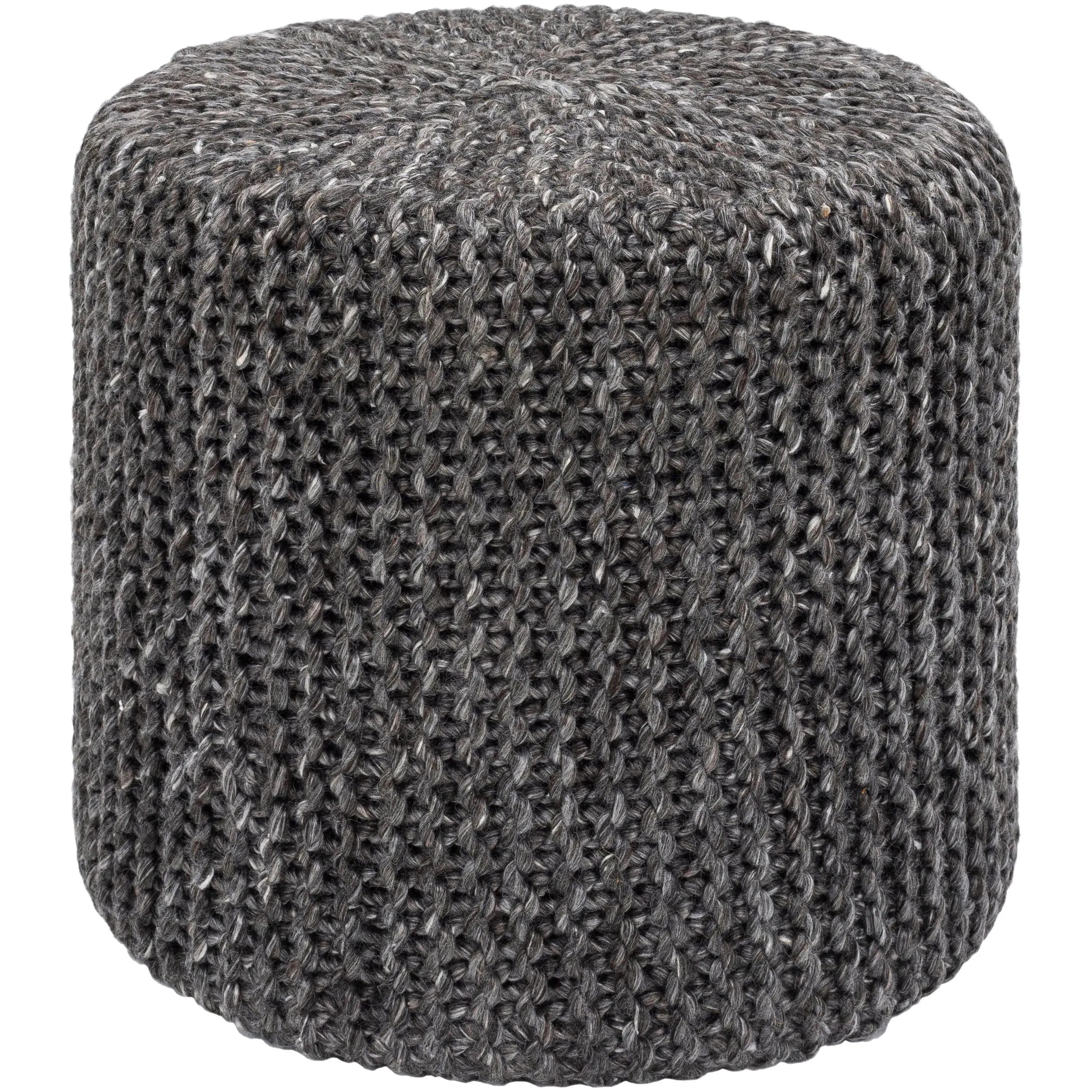 Surya - Prado Pouf - POPF004-181816 | Montreal Lighting & Hardware