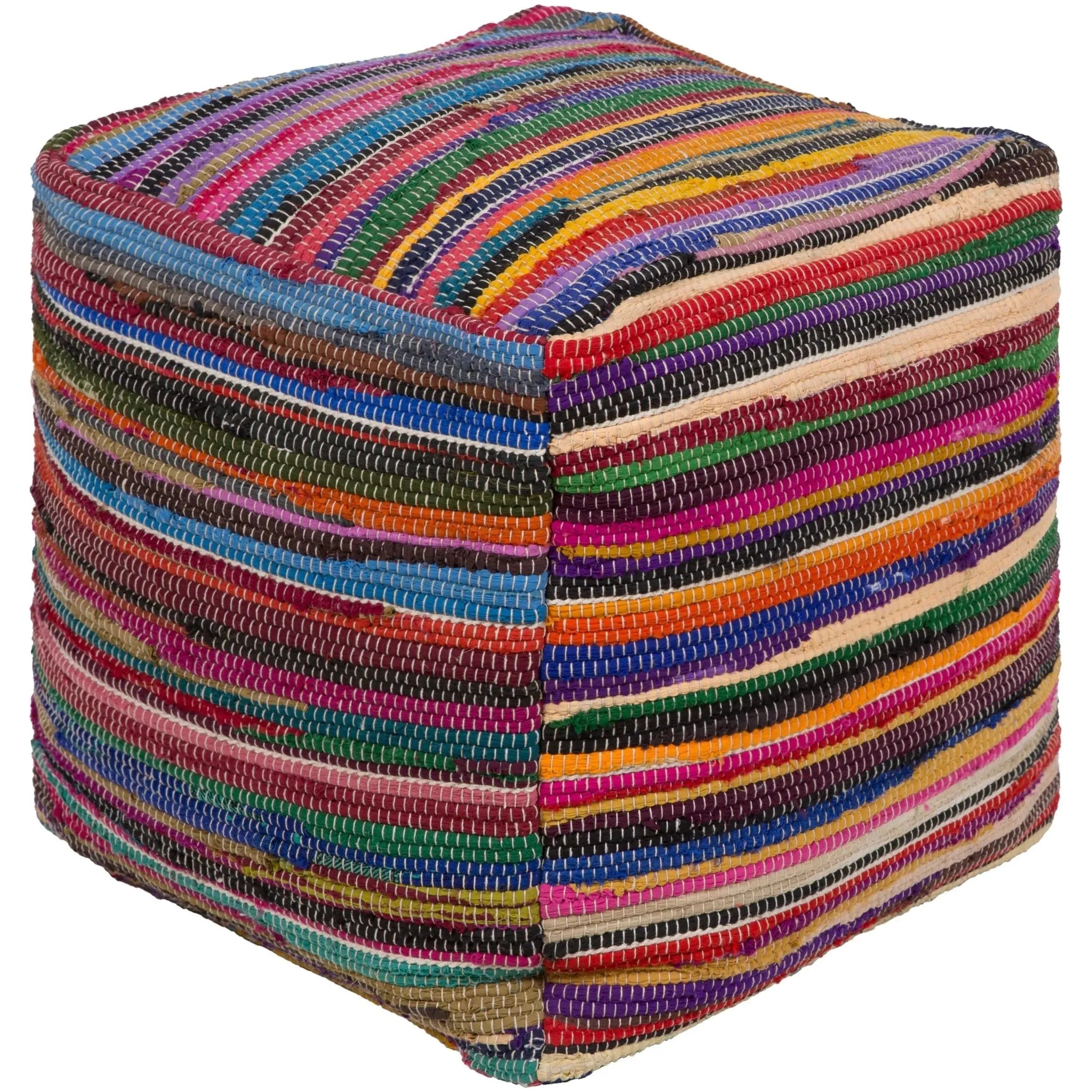 Surya - Renzo Pouf - RZO001-181818 | Montreal Lighting & Hardware