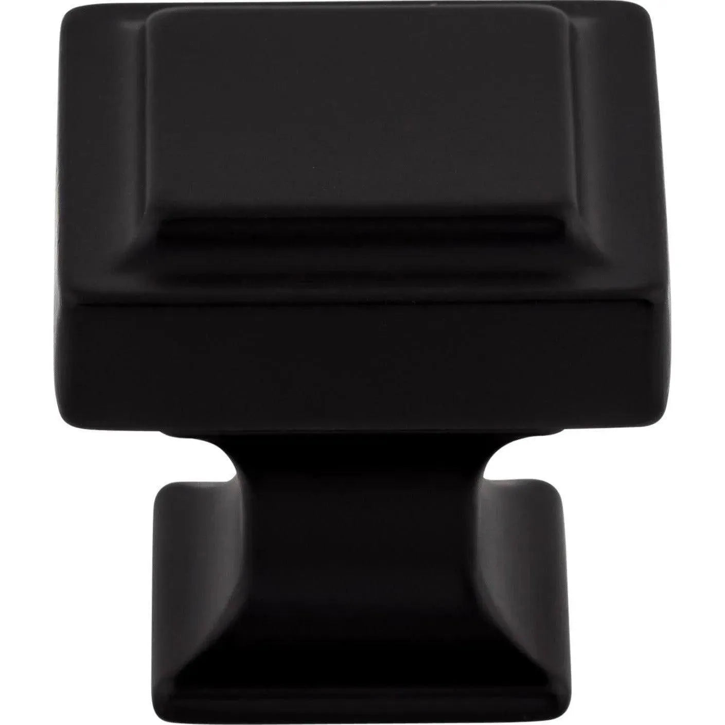 Top Knobs - Ascendra Knob - TK702BLK | Montreal Lighting & Hardware