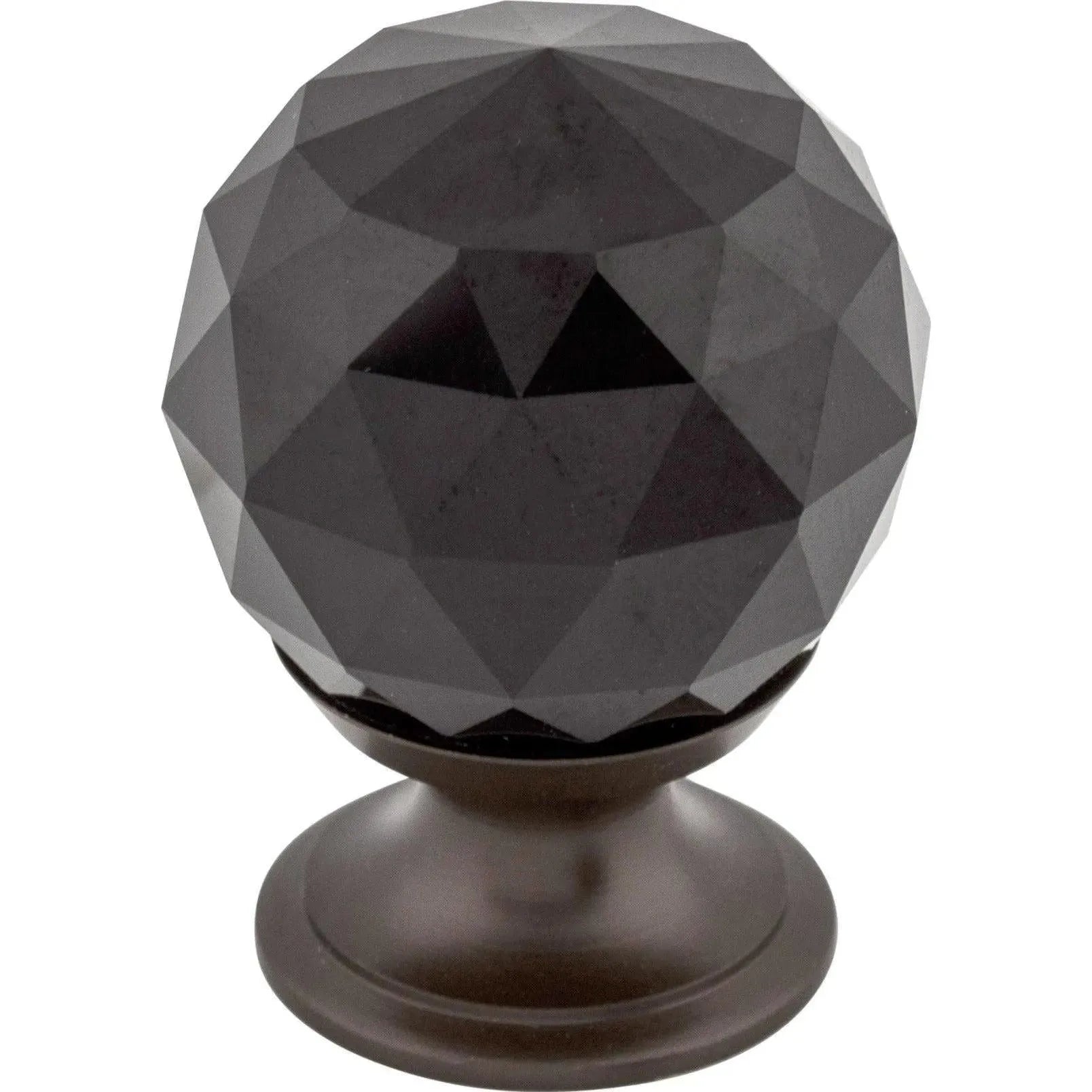 Top Knobs - Black Crystal Knob - TK115ORB | Montreal Lighting & Hardware