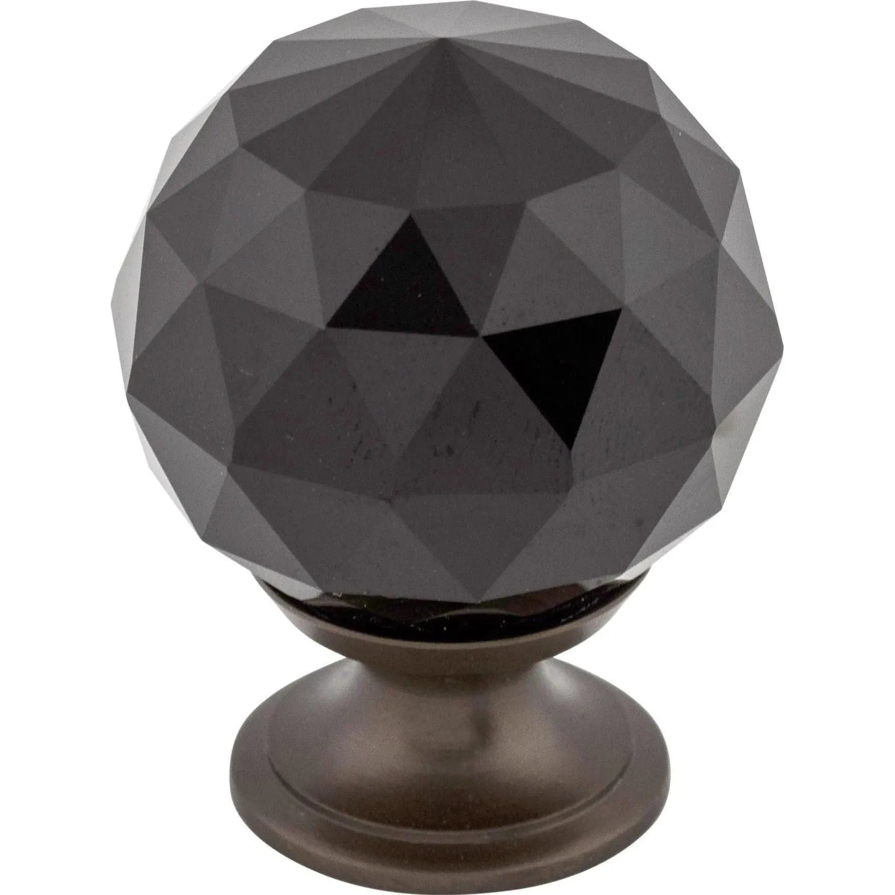 Top Knobs - Black Crystal Knob - TK116ORB | Montreal Lighting & Hardware