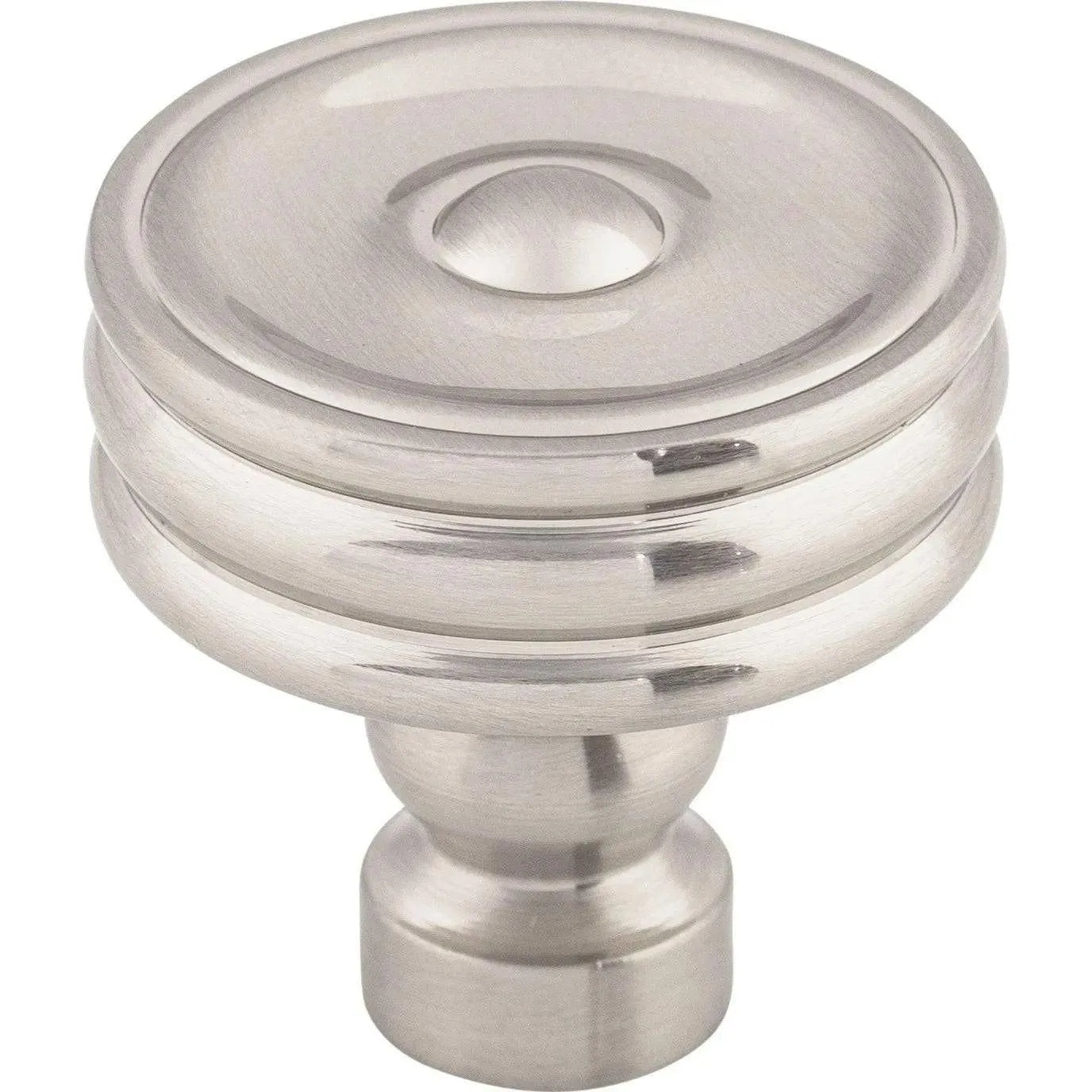Top Knobs - Brixton Ridged Knob - TK881BSN | Montreal Lighting & Hardware