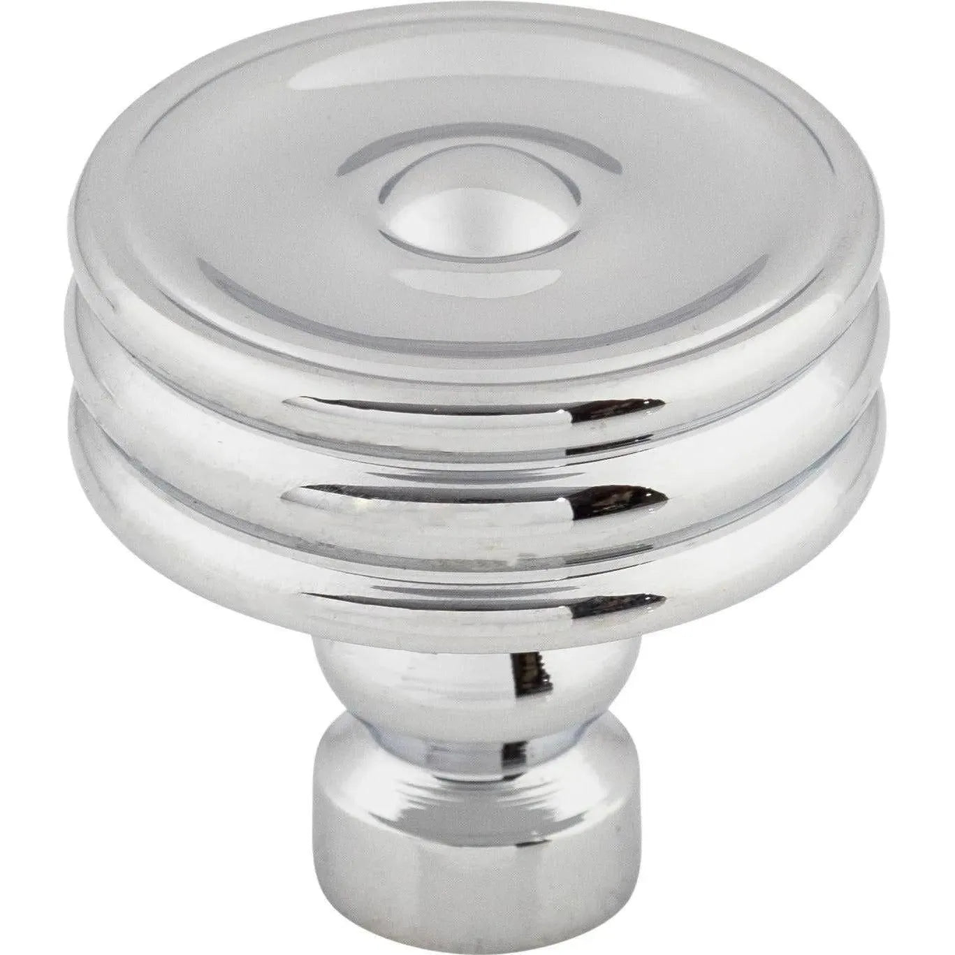 Top Knobs - Brixton Ridged Knob - TK881PC | Montreal Lighting & Hardware