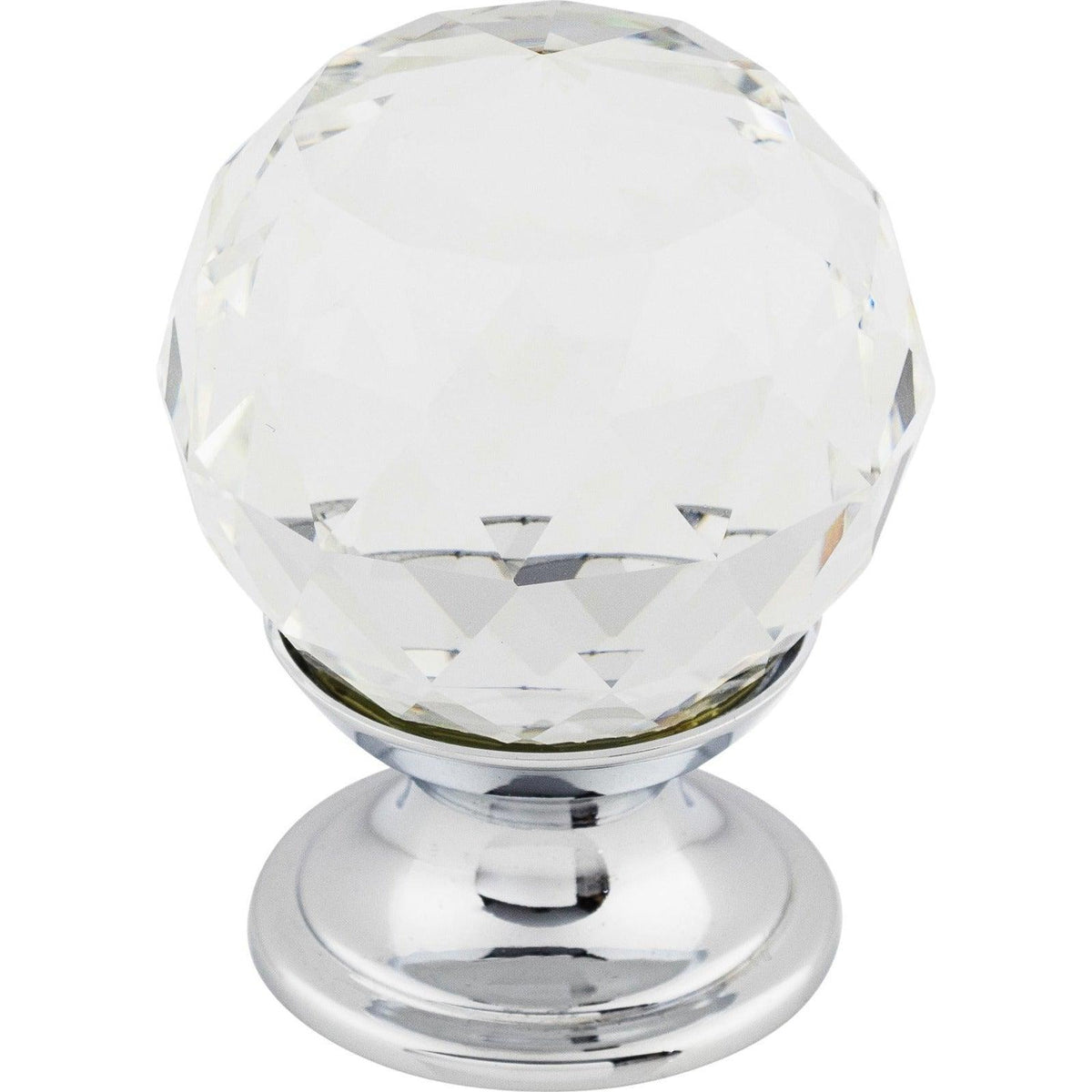 Top Knobs - Clear Crystal Knob - TK125PC | Montreal Lighting & Hardware