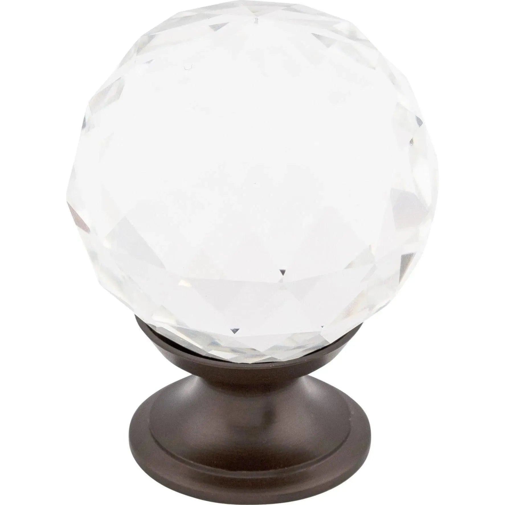 Top Knobs - Clear Crystal Knob - TK126ORB | Montreal Lighting & Hardware