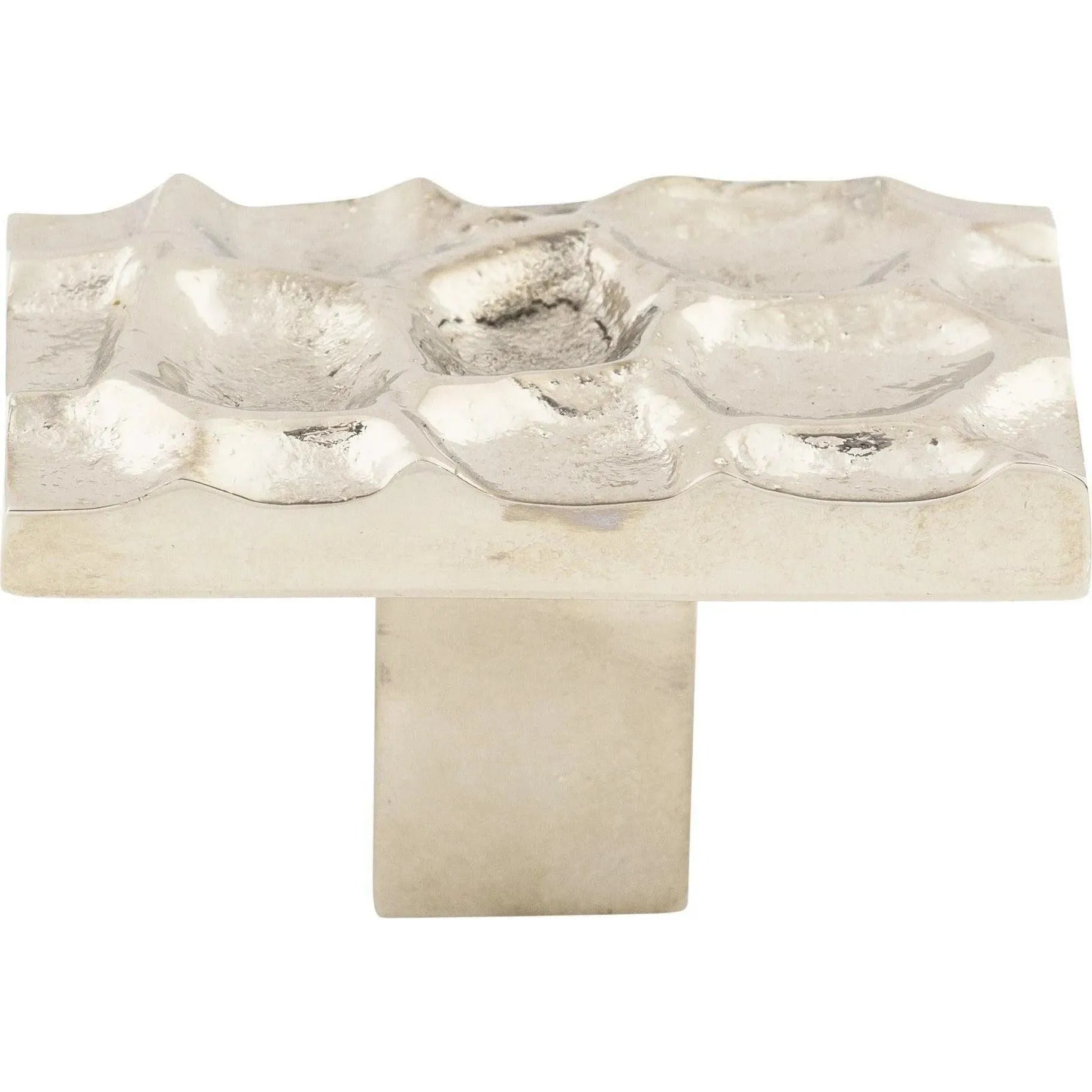 Top Knobs - Cobblestone Rectangle Knob - TK303PN | Montreal Lighting & Hardware