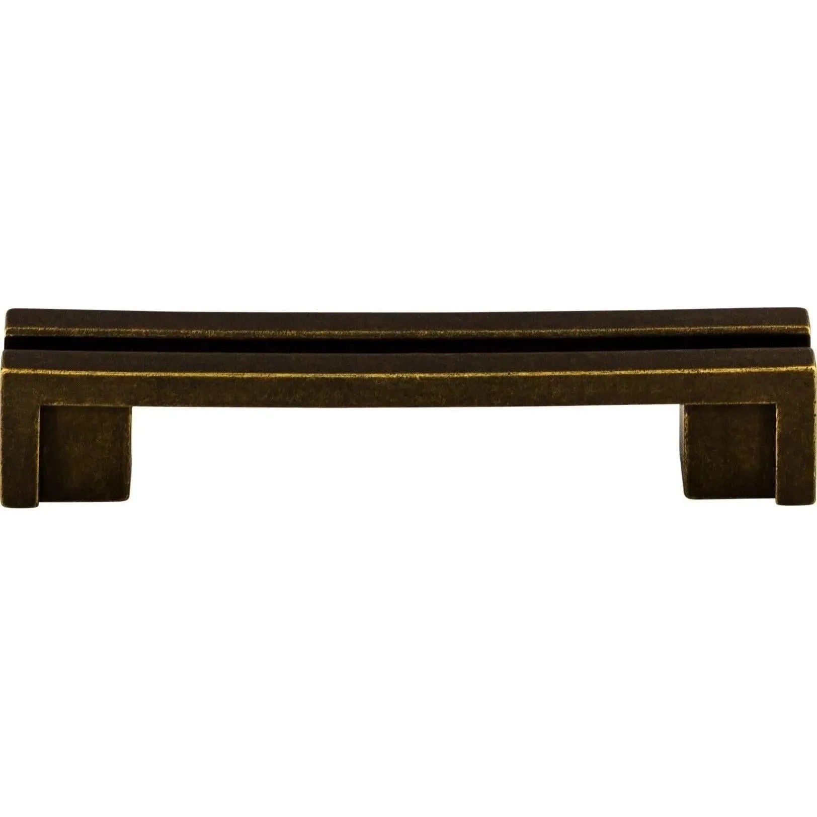 Top Knobs - Flat Rail Pull - TK55GBZ | Montreal Lighting & Hardware