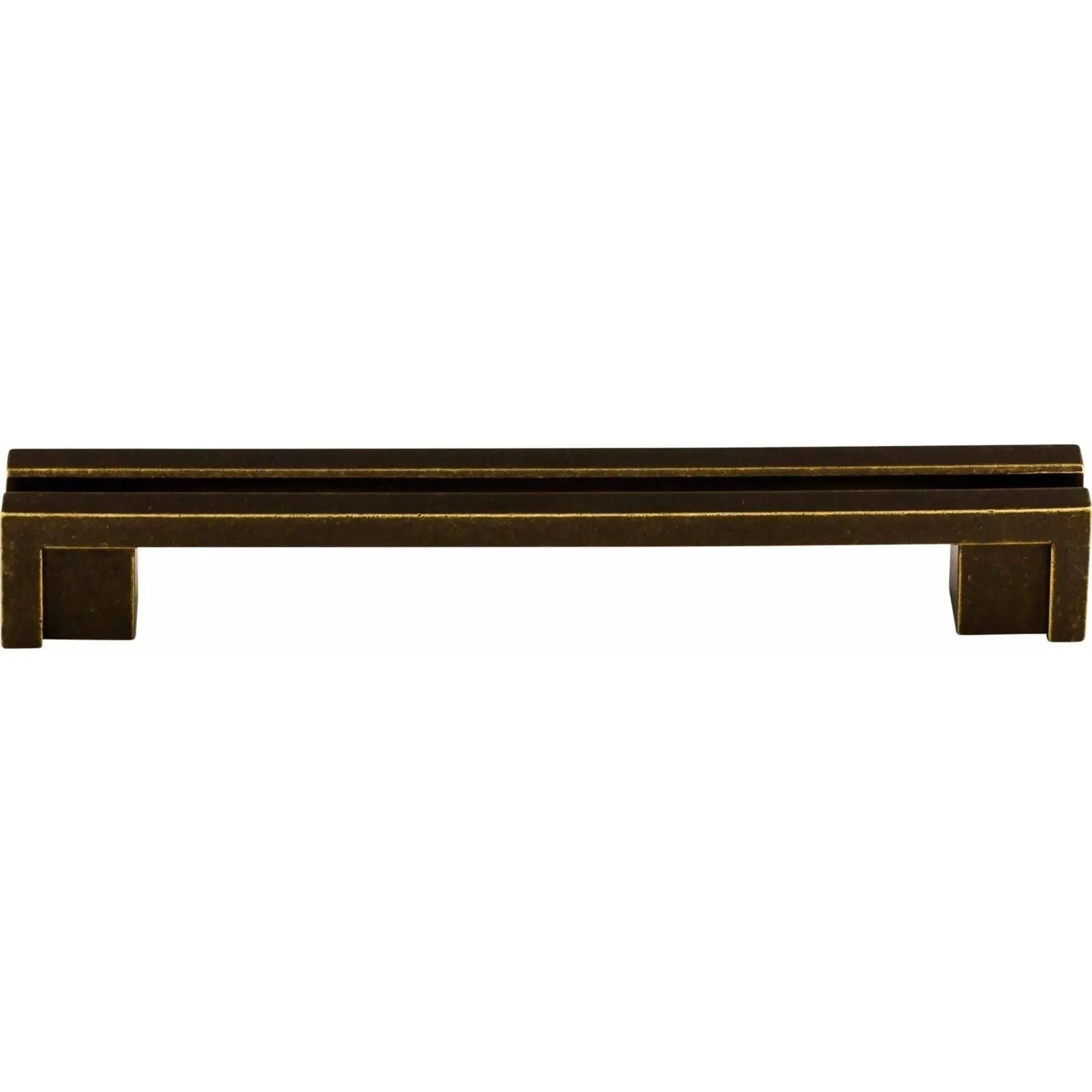 Top Knobs - Flat Rail Pull - TK56GBZ | Montreal Lighting & Hardware