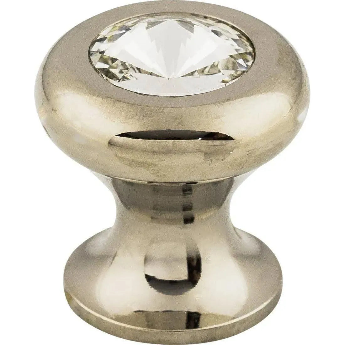 Top Knobs - Hayley Crystal Knob Clear - TK845PN | Montreal Lighting & Hardware