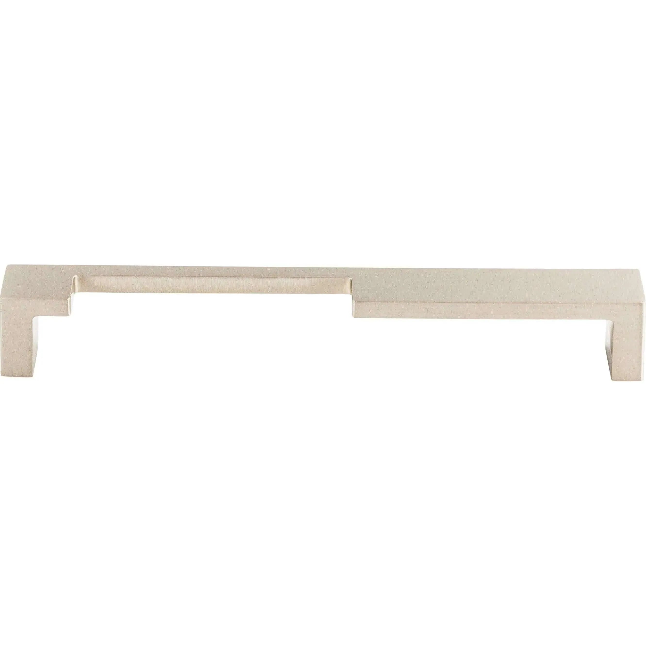 Top Knobs - Modern Metro Notch Pull A - TK257BSN | Montreal Lighting & Hardware