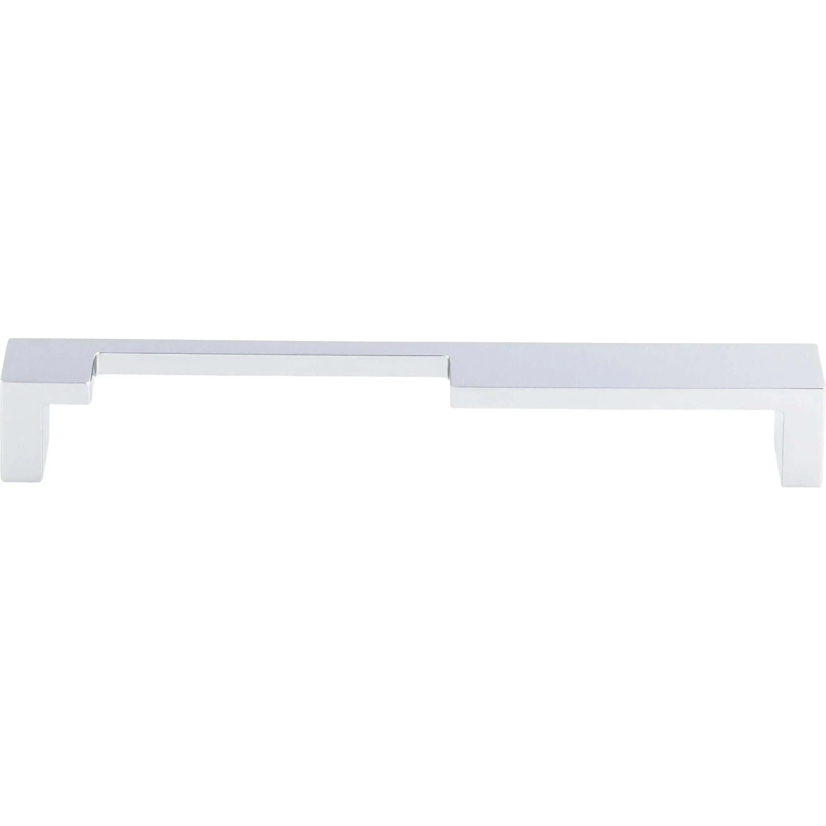 Top Knobs - Modern Metro Notch Pull A - TK257PC | Montreal Lighting & Hardware