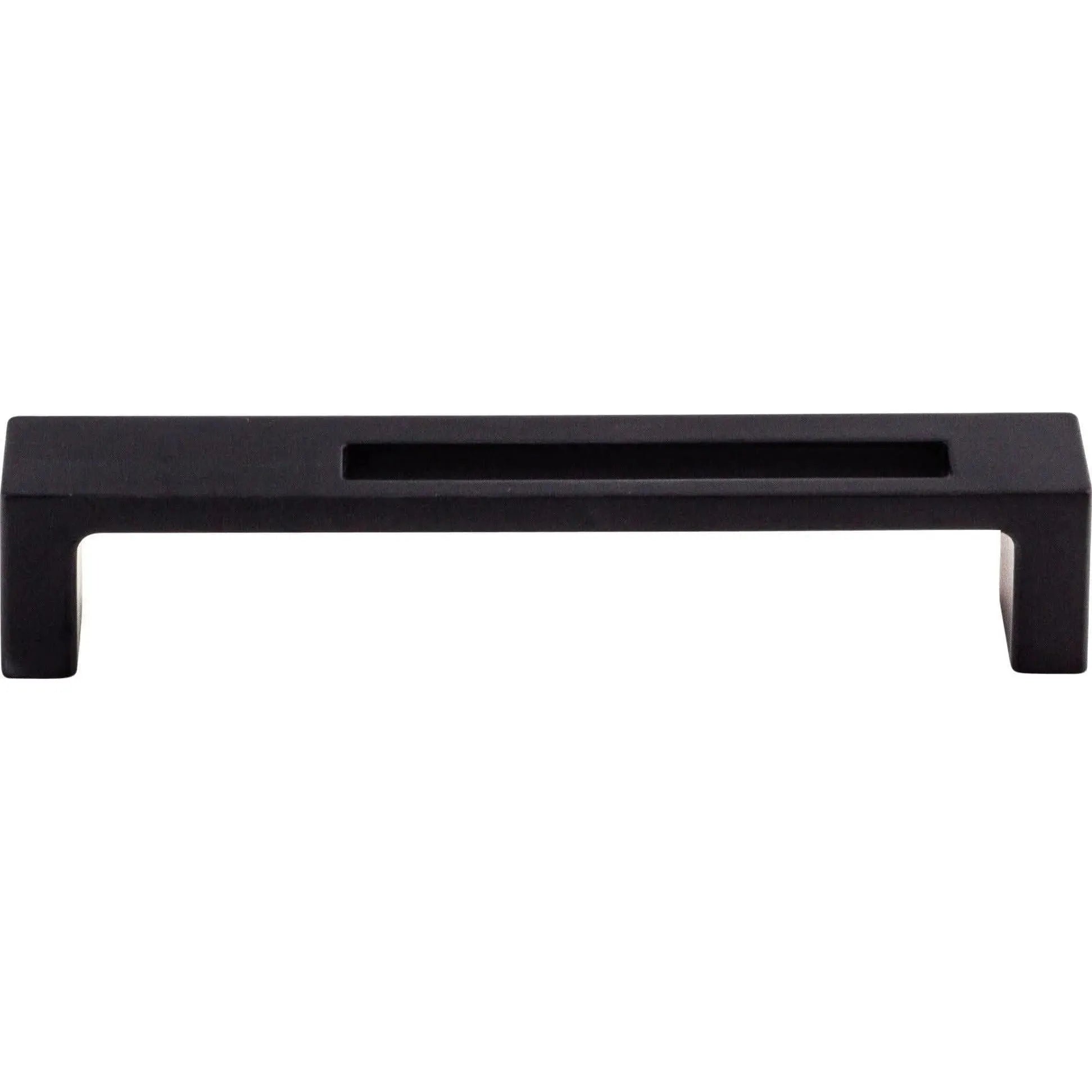 Top Knobs - Modern Metro Slot Pull - TK266BLK | Montreal Lighting & Hardware