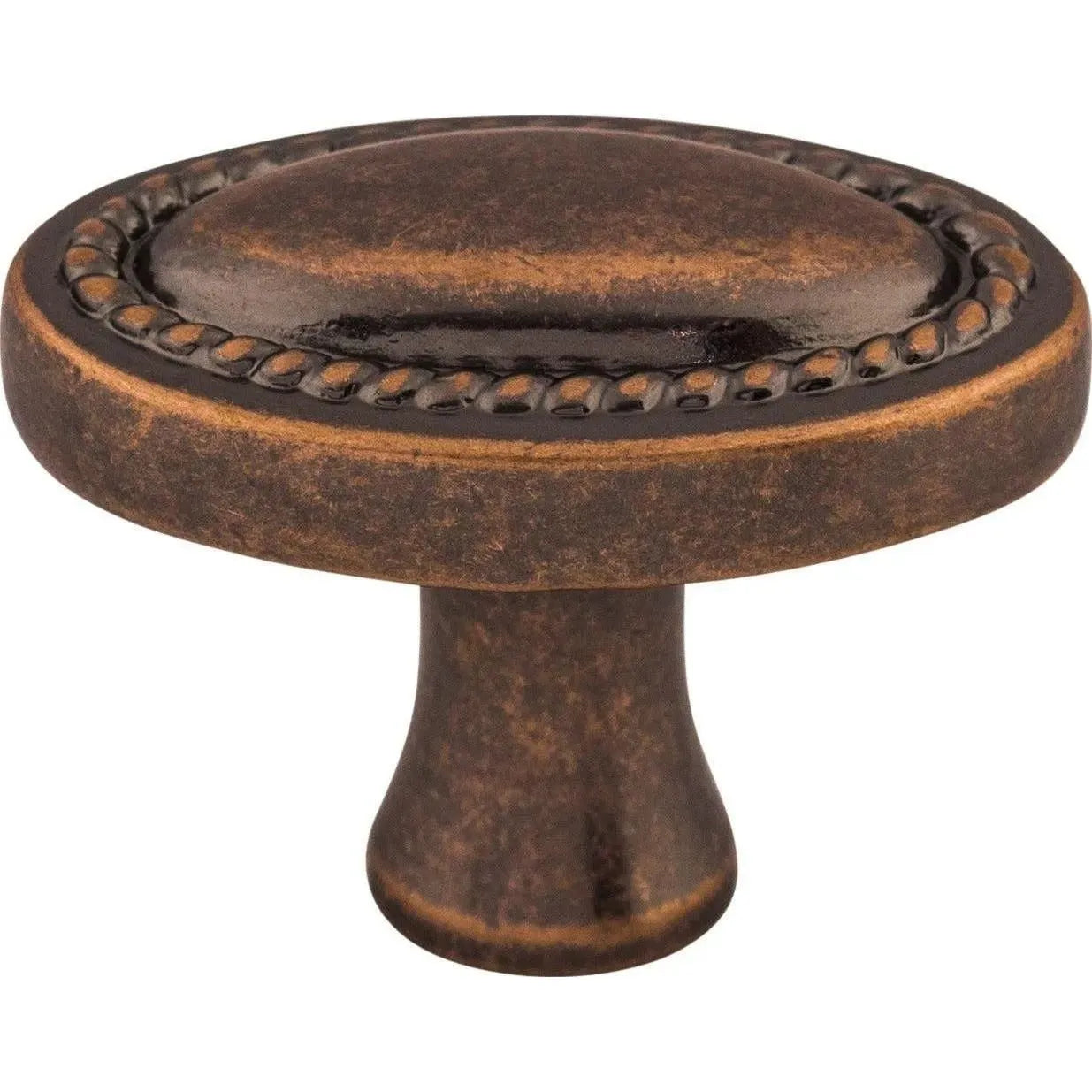 Top Knobs - Oval Rope Knob - M404 | Montreal Lighting & Hardware