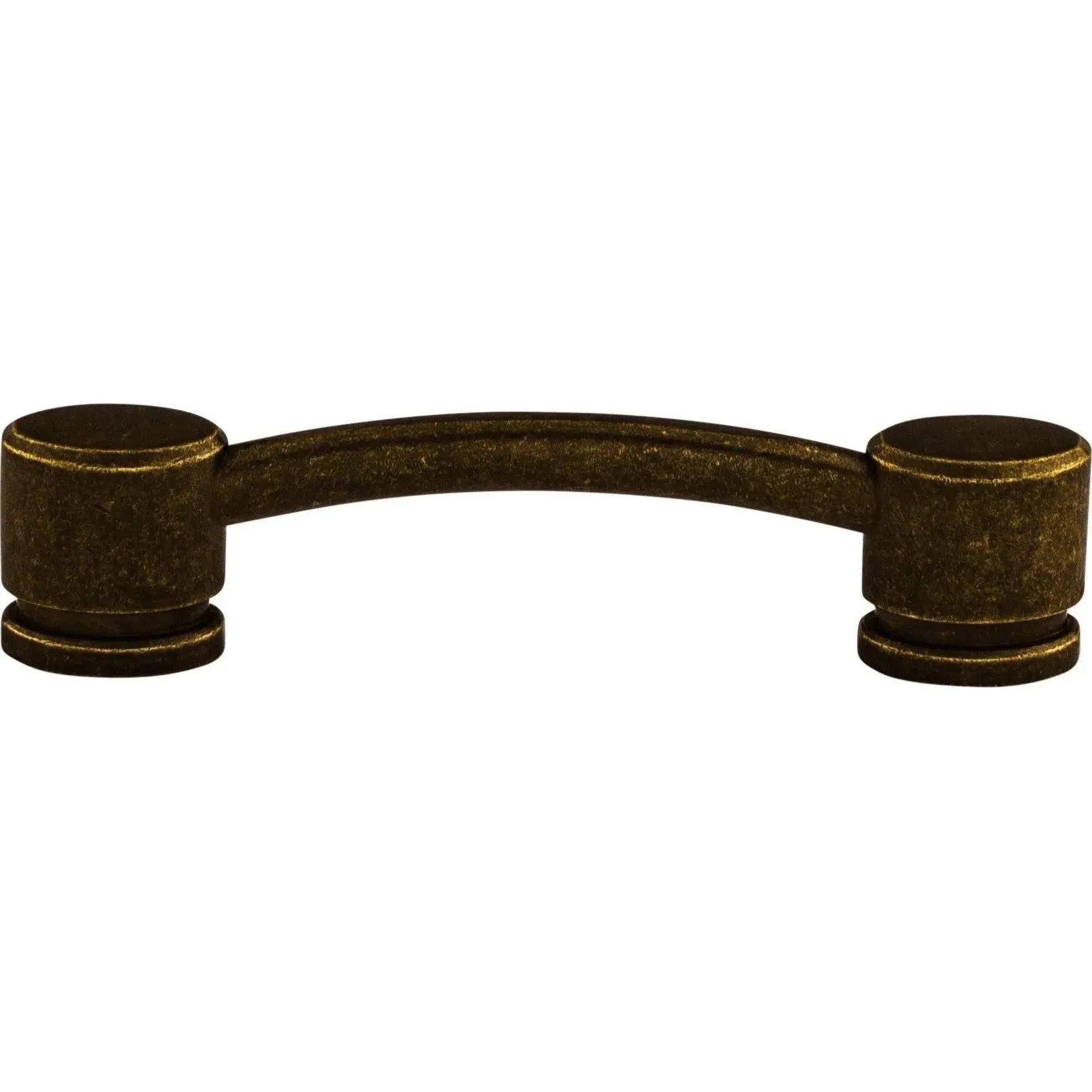 Top Knobs - Oval Thin Pull - TK63GBZ | Montreal Lighting & Hardware