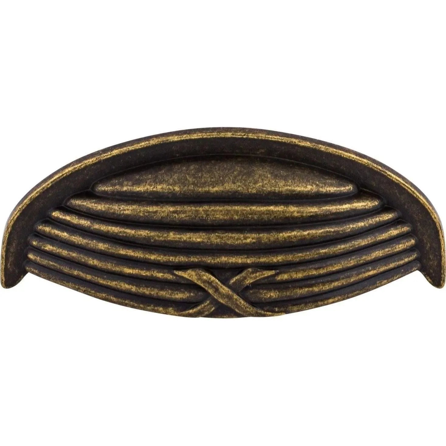 Top Knobs - Ribbon & Reed Cup Pull - M939 | Montreal Lighting & Hardware