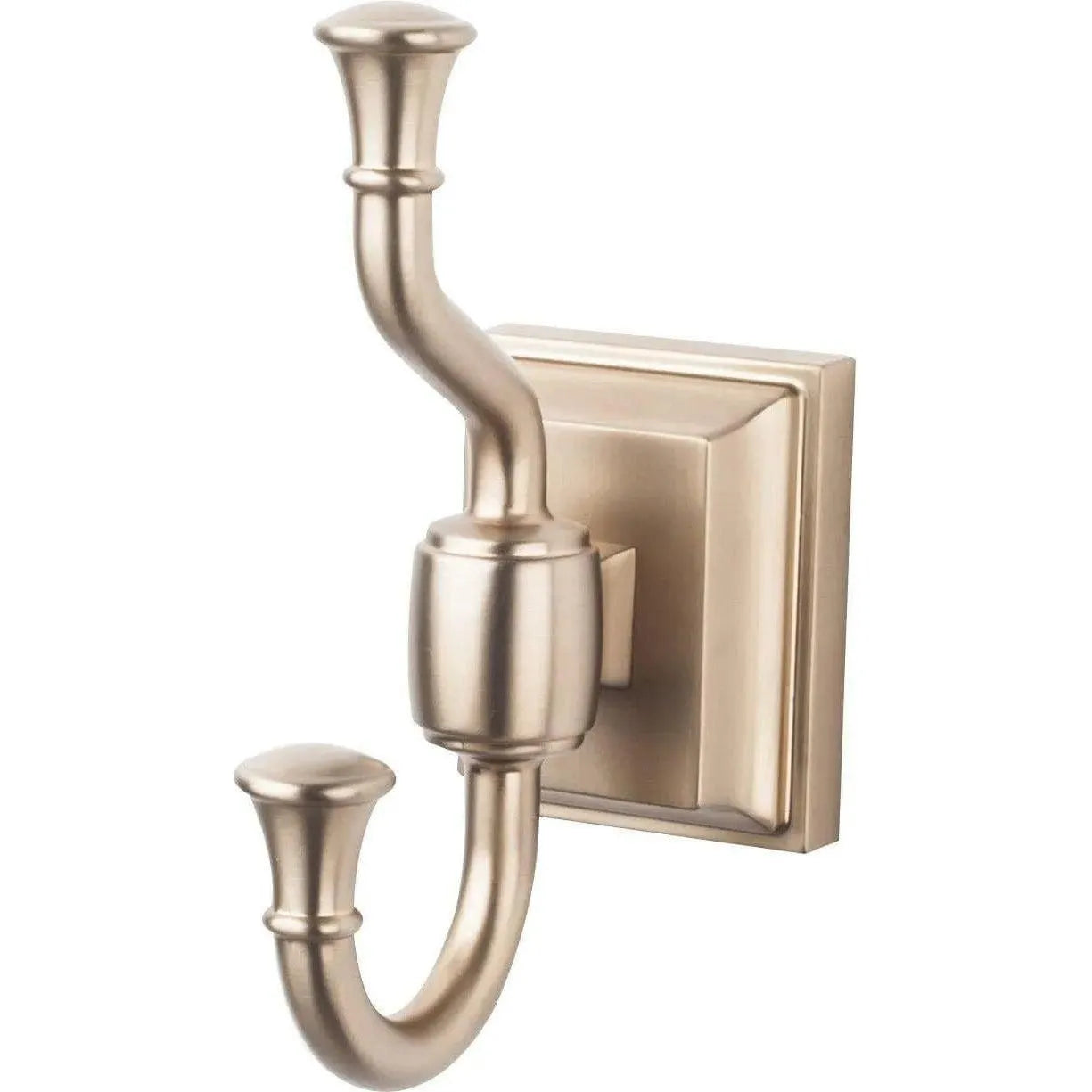 Top Knobs - Stratton Bath Double Hook - STK2BB | Montreal Lighting & Hardware
