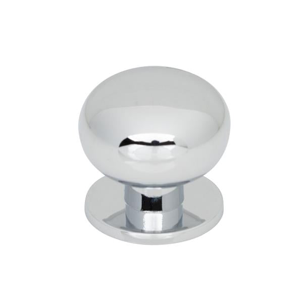Top Knobs - TK3330PC - Lambert Knob - Brockwell - Polished Chrome