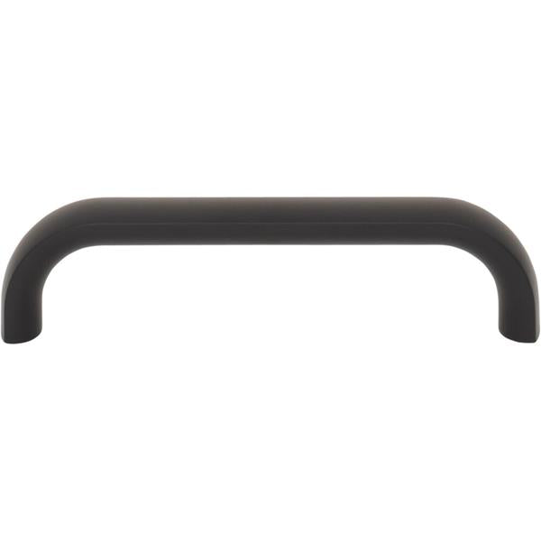 Top Knobs - TK3342BLK - Brockwell Pull - Brockwell - Flat Black