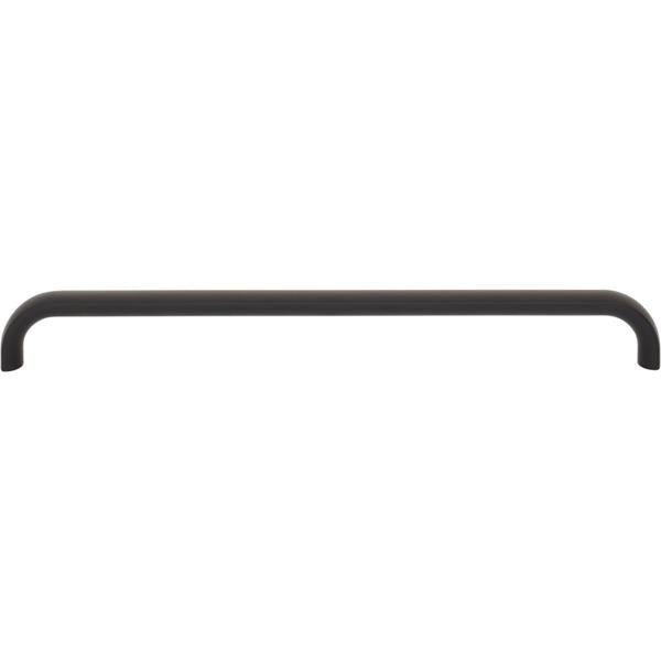 Top Knobs - TK3346BLK - Brockwell Pull - Brockwell - Flat Black