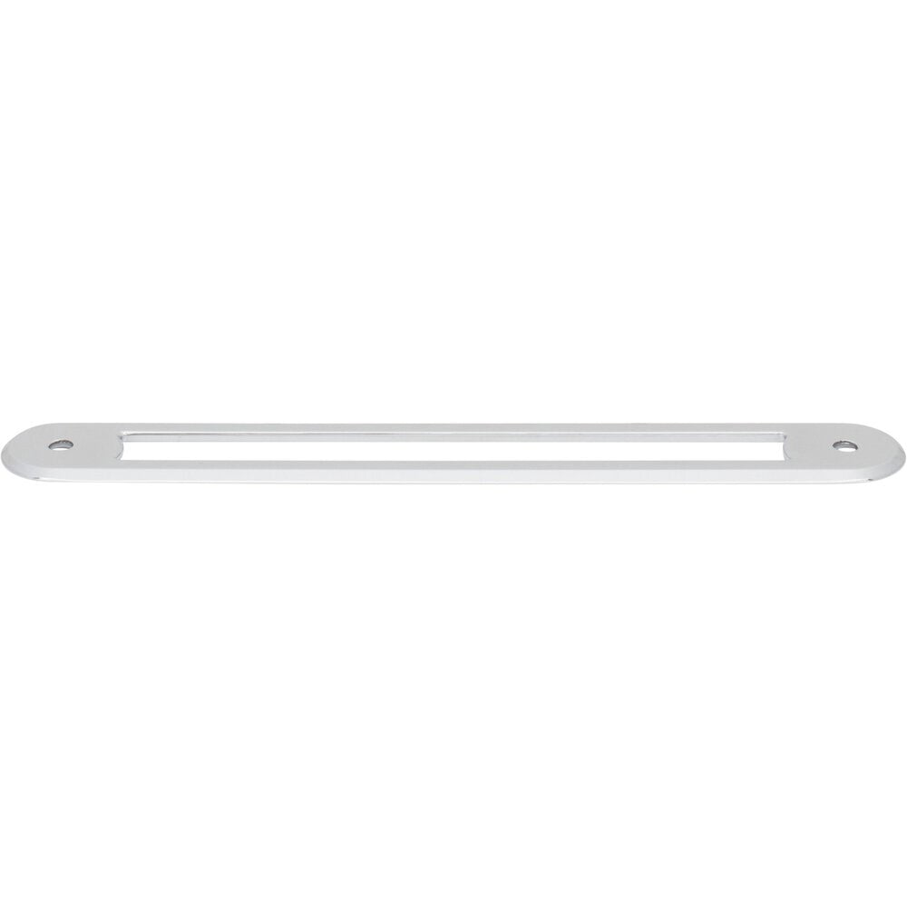 Top Knobs - TK3355PC - Brockwell Backplate - Brockwell - Polished Chrome