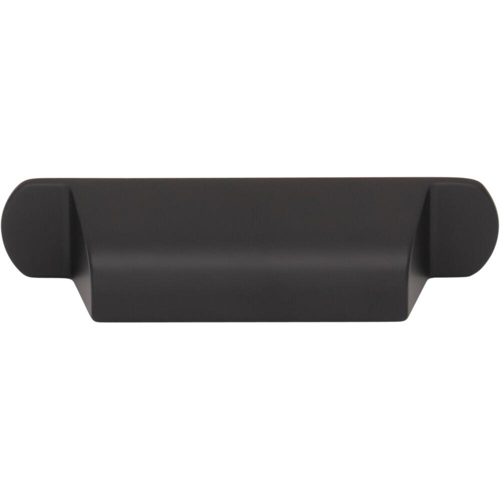 Top Knobs - TK3360BLK - Cressing Cup Pull - Brockwell - Flat Black