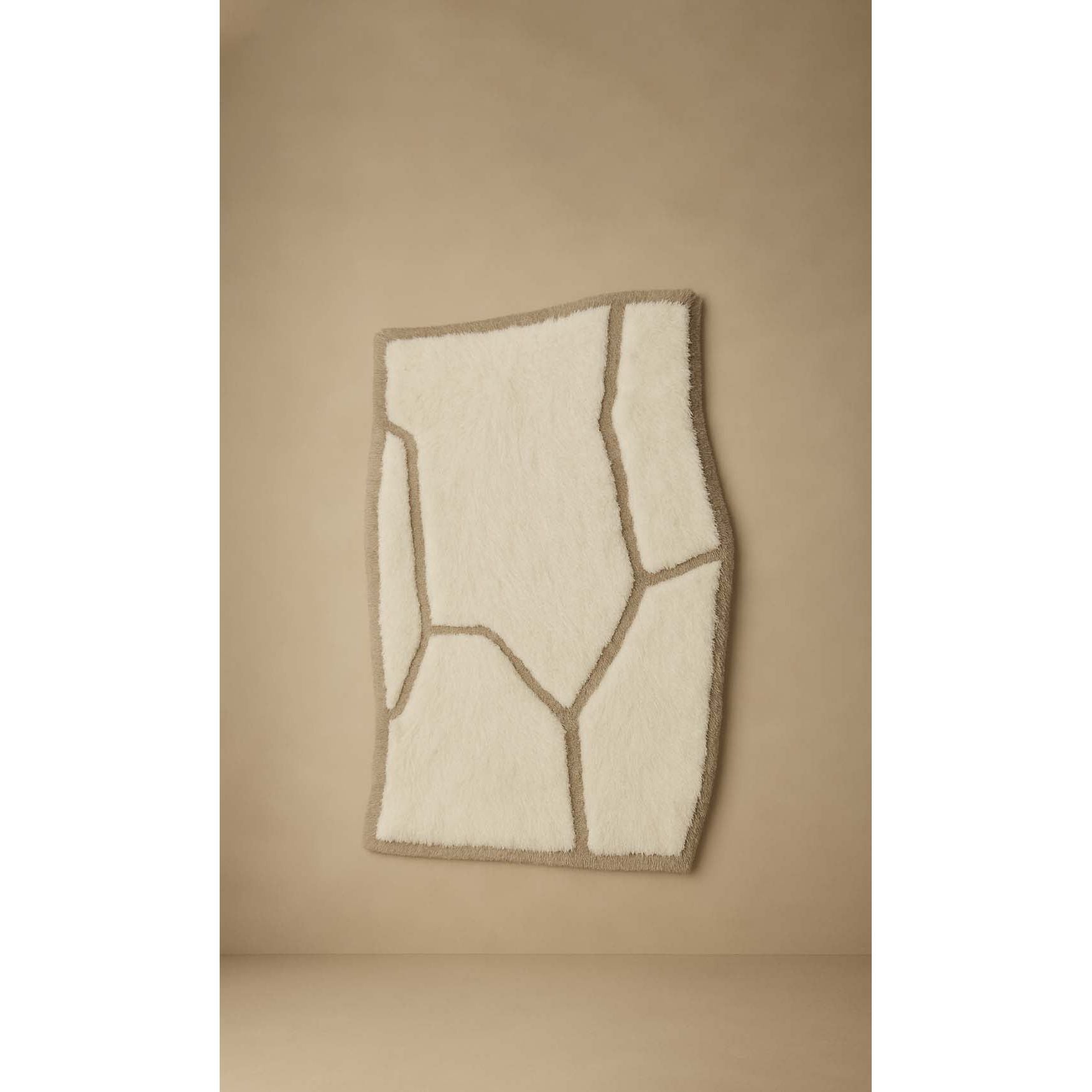Dounia Home - DH-TOUORGWOO-28-TPE - Toubkal Organic Wool Rug - Artisan Carpet - Taupe
