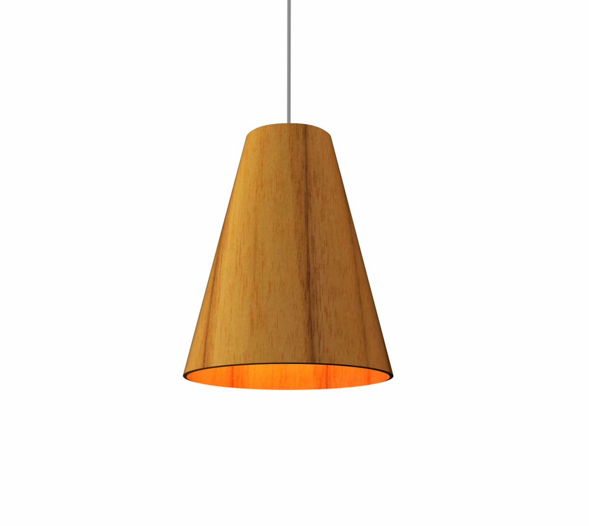 Accord Lighting 1483.12 Conic Accord Suspension en teck
