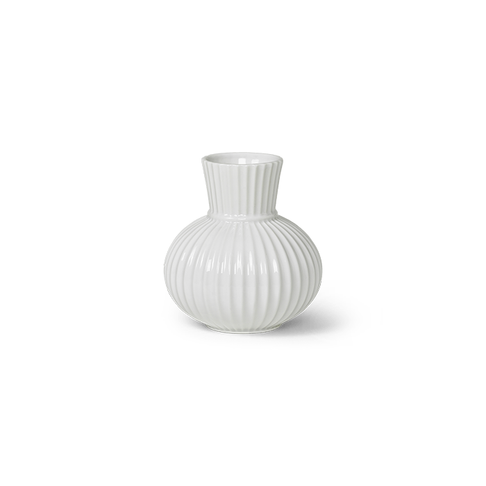 Lyngby Porcelæn 201556 Tura Vase in White