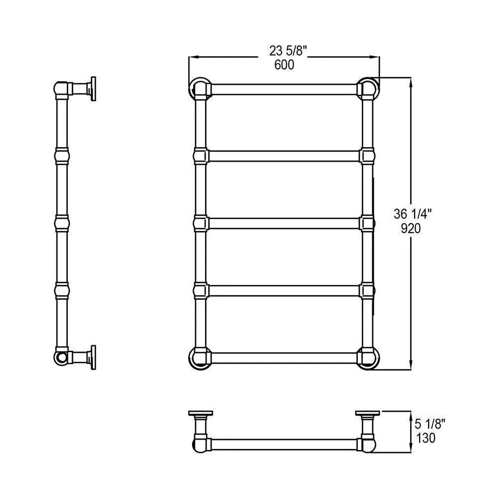 Vernon Towel Warmers - Tucson Towel Warmer - TUS-0920600-PC | Montreal Lighting & Hardware