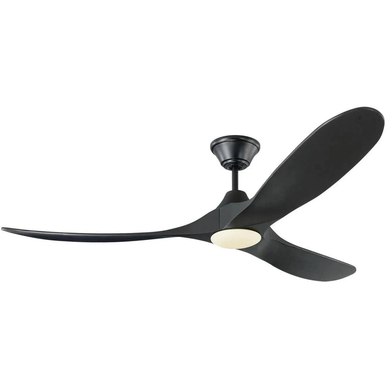 Visual Comfort Fan Collection - Maverick Ceiling Fan - 3MAVR60BKBKD | Montreal Lighting & Hardware