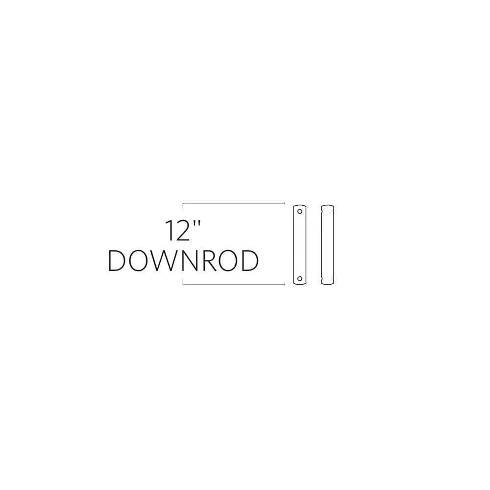 Visual Comfort Fan Collection - Monte Carlo Fan 12" Downrod - DR12SN | Montreal Lighting & Hardware