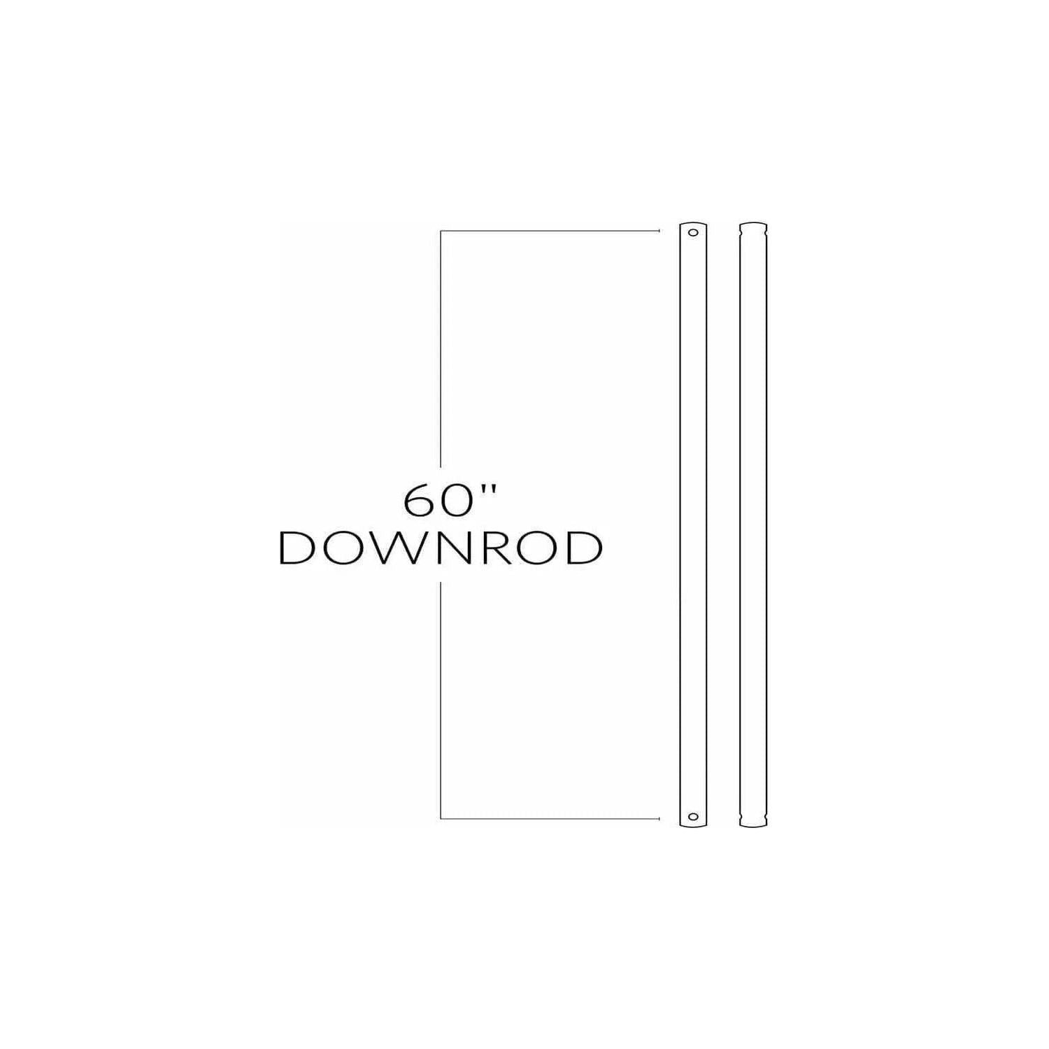 Visual Comfort Fan Collection - Monte Carlo Fan 60" Downrod - DR60BZ | Montreal Lighting & Hardware