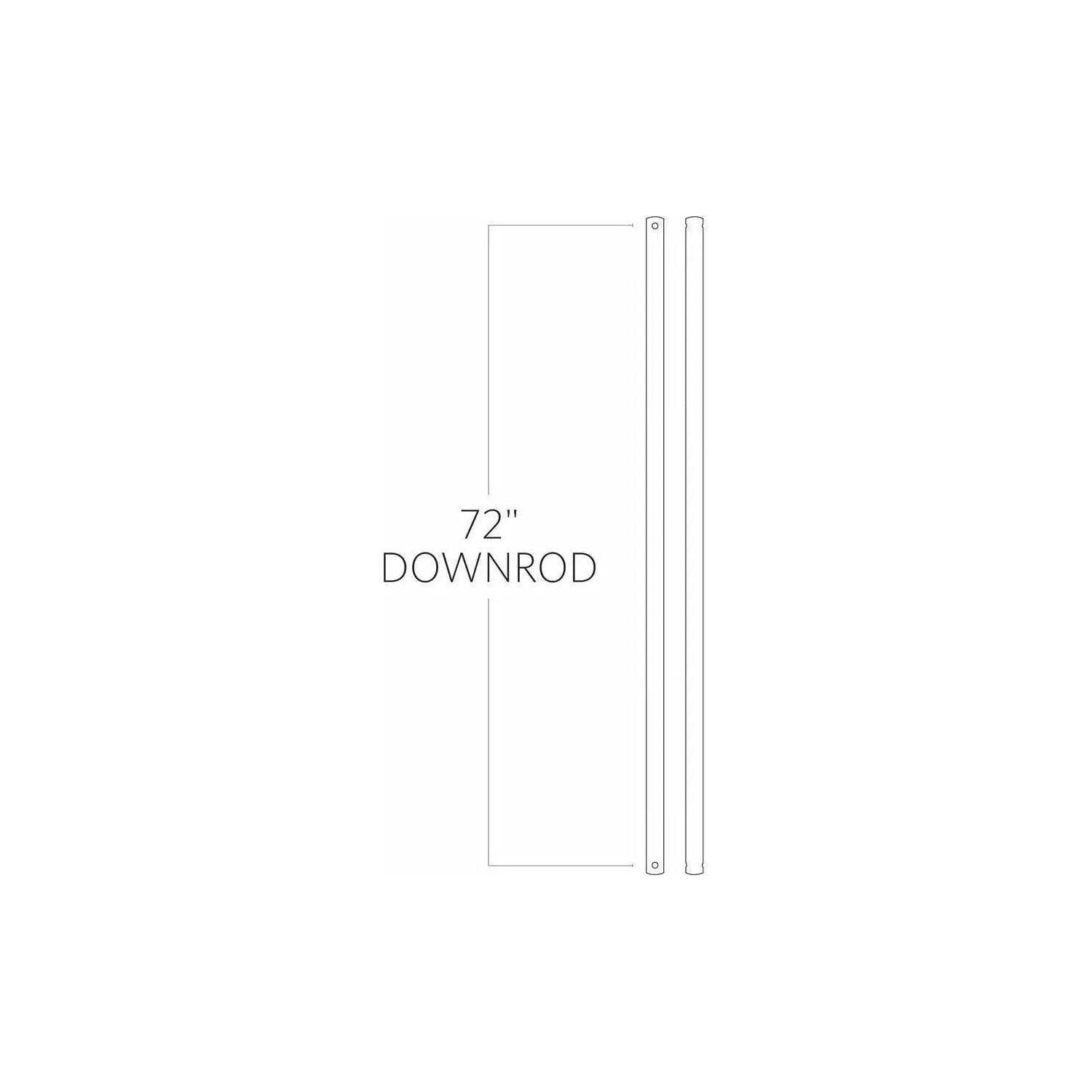 Visual Comfort Fan Collection - Monte Carlo Fan 72" Downrod - DR72WGR | Montreal Lighting & Hardware