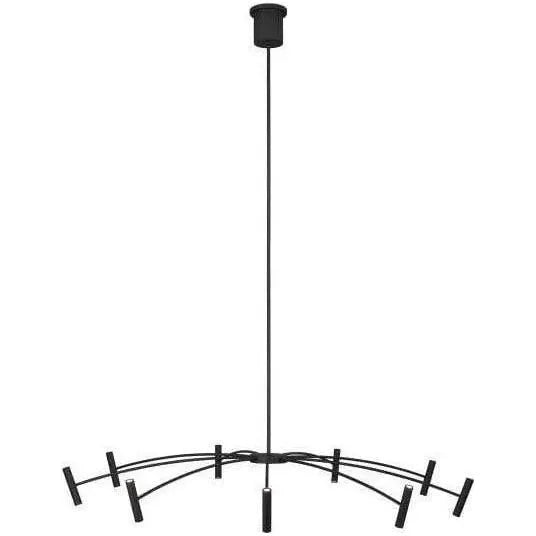 Visual Comfort Modern Collection - Aerial LED Chandelier - 700ARL55B-LED930 | Montreal Lighting & Hardware