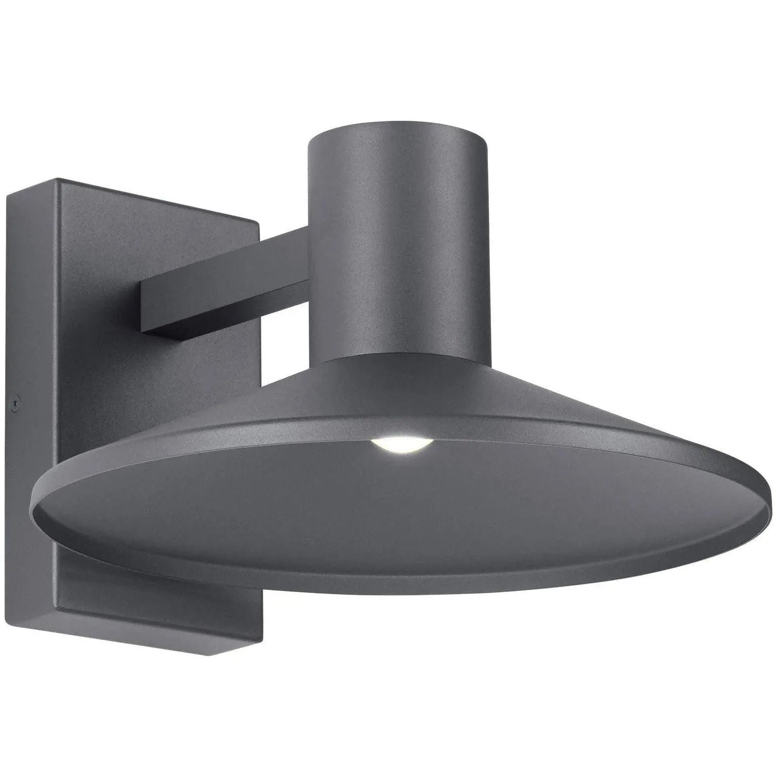 Visual Comfort Modern Collection - Ash 12 LED Outdoor Wall Mount - 700OWASHH92712DHUNV | Montreal Lighting & Hardware