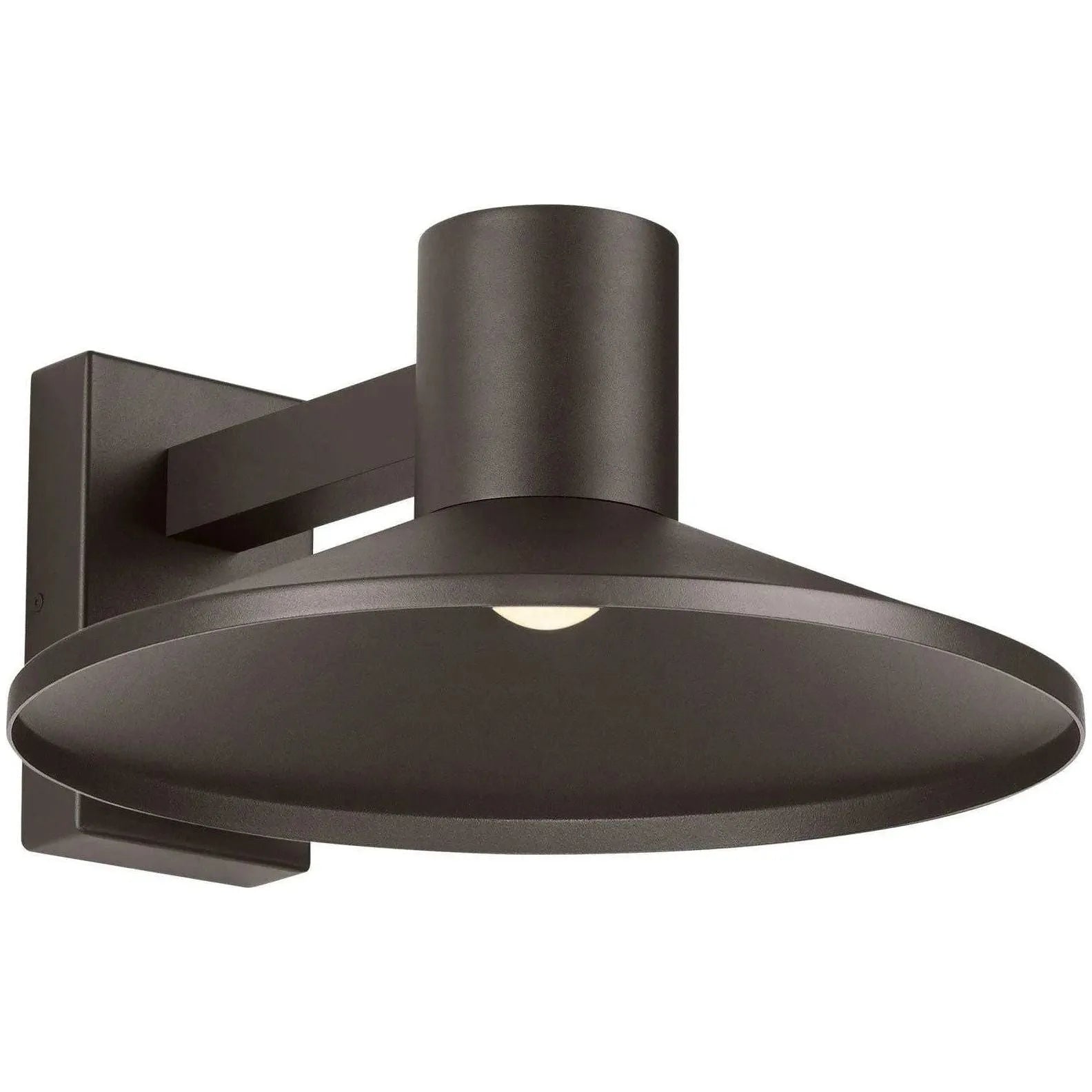 Visual Comfort Modern Collection - Ash 16 LED Outdoor Wall Mount - 700OWASHH92716DZUNV | Montreal Lighting & Hardware