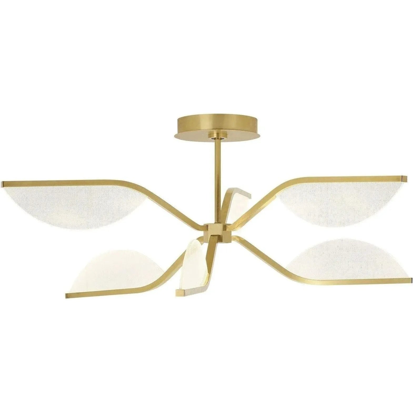 Visual Comfort Modern Collection - Belterra LED Chandelier - 700BLT30NB-LED930 | Montreal Lighting & Hardware