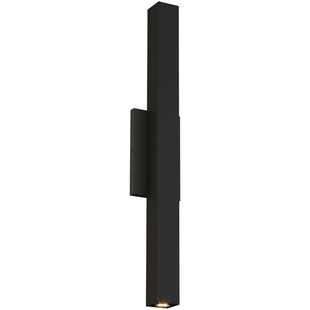 Visual Comfort Modern Collection - Chara Square LED Outdoor Wall Mount - 700OWCHAS93026BUDUNV | Montreal Lighting & Hardware
