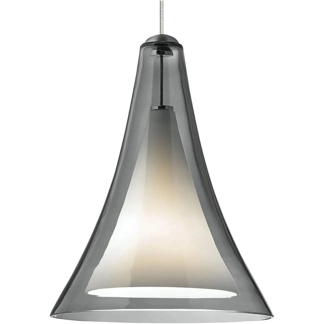 Visual Comfort Modern Collection - Melrose II Pendant - 700MPMLPKS | Montreal Lighting & Hardware